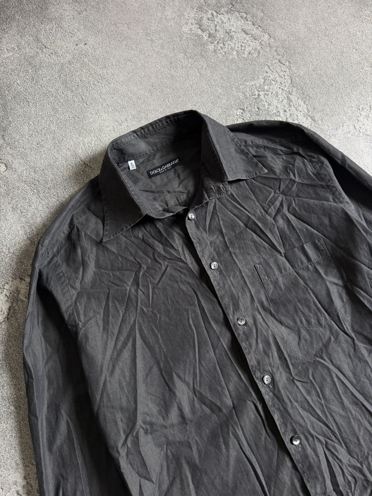 Dolce & Gabbana Dolce & Gabbana 16/41 button up shirt long sleeve casual Size US M / EU 48-50 / 2 - 2 Thumbnail