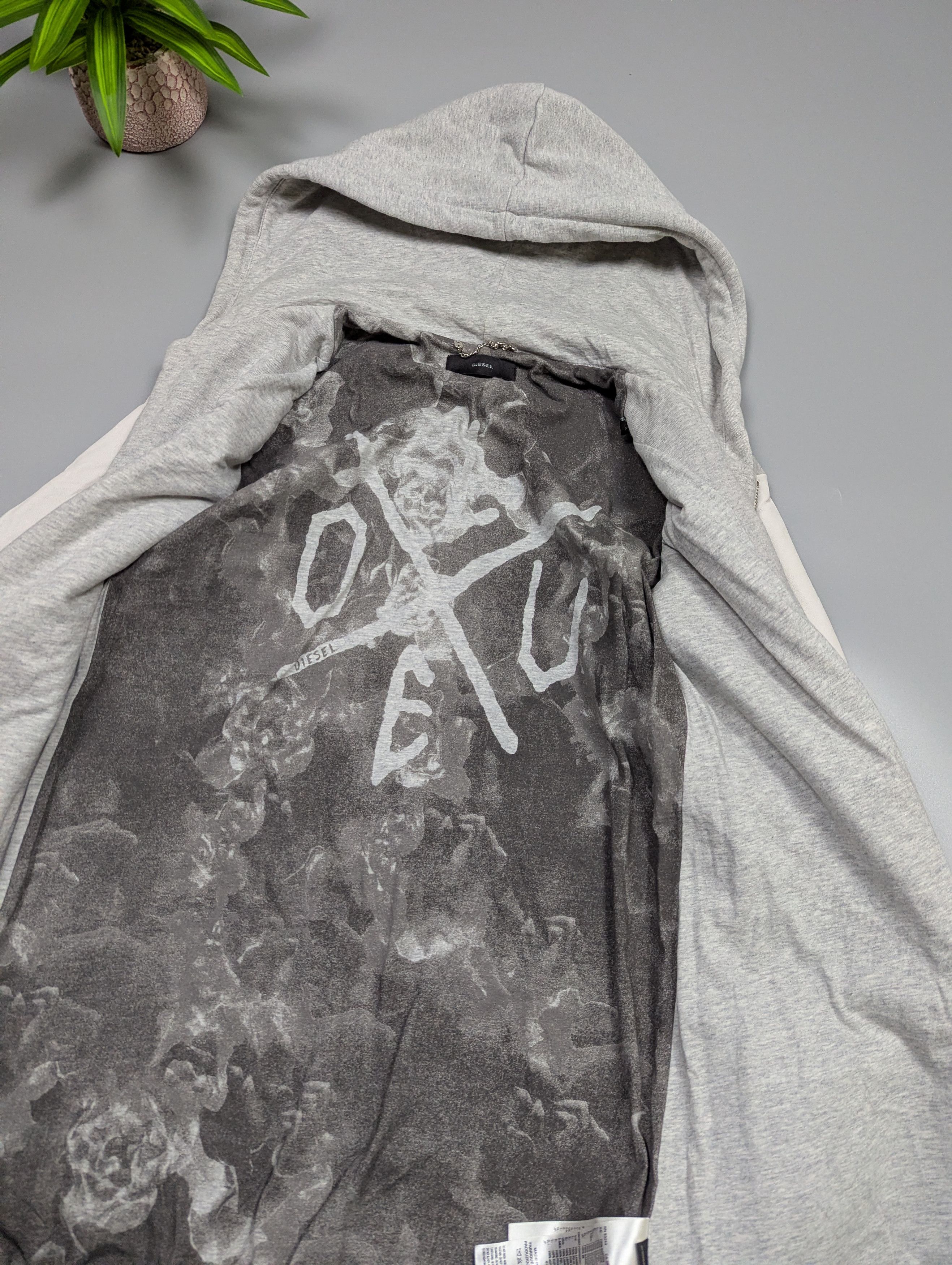 Diesel Rare Diesel Archive G-Alia Longline Jacket Arms Paisley Size M / US 6-8 / IT 42-44 - 12 Thumbnail