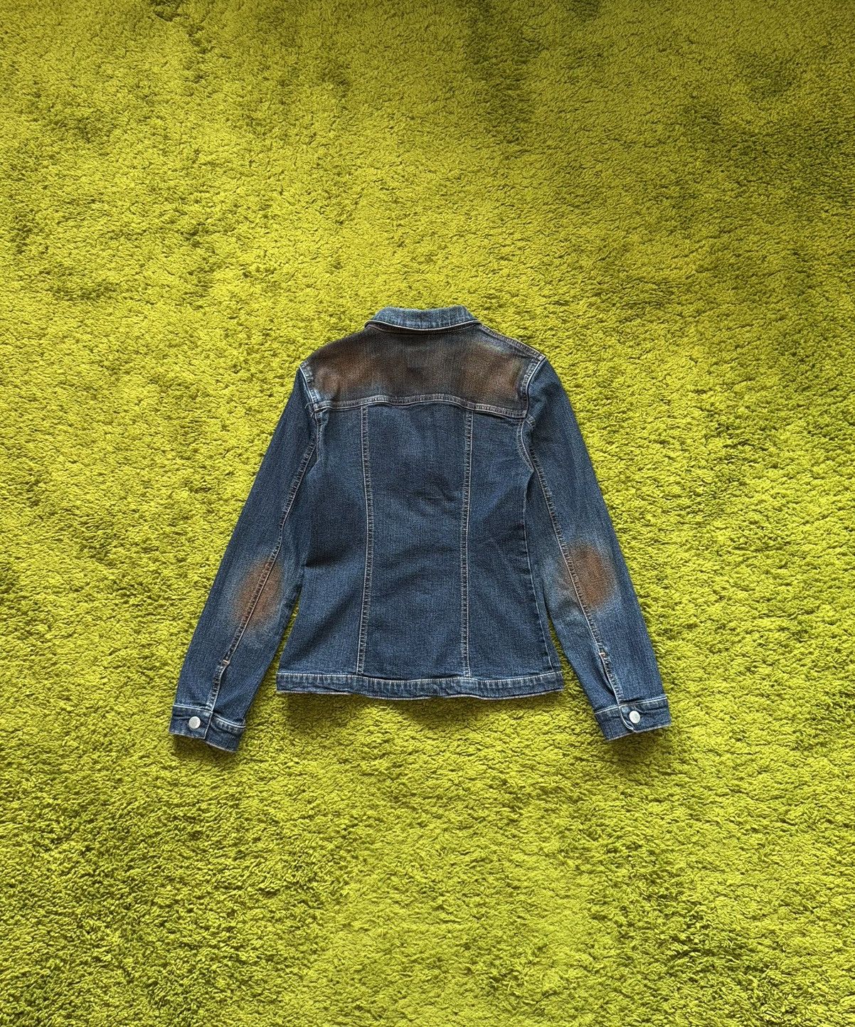 Miss Sixty 🇮🇹 Miss Sixty 2000s vintage washed denim jacket Y2K Size S / US 4 / IT 40 - 2 Thumbnail
