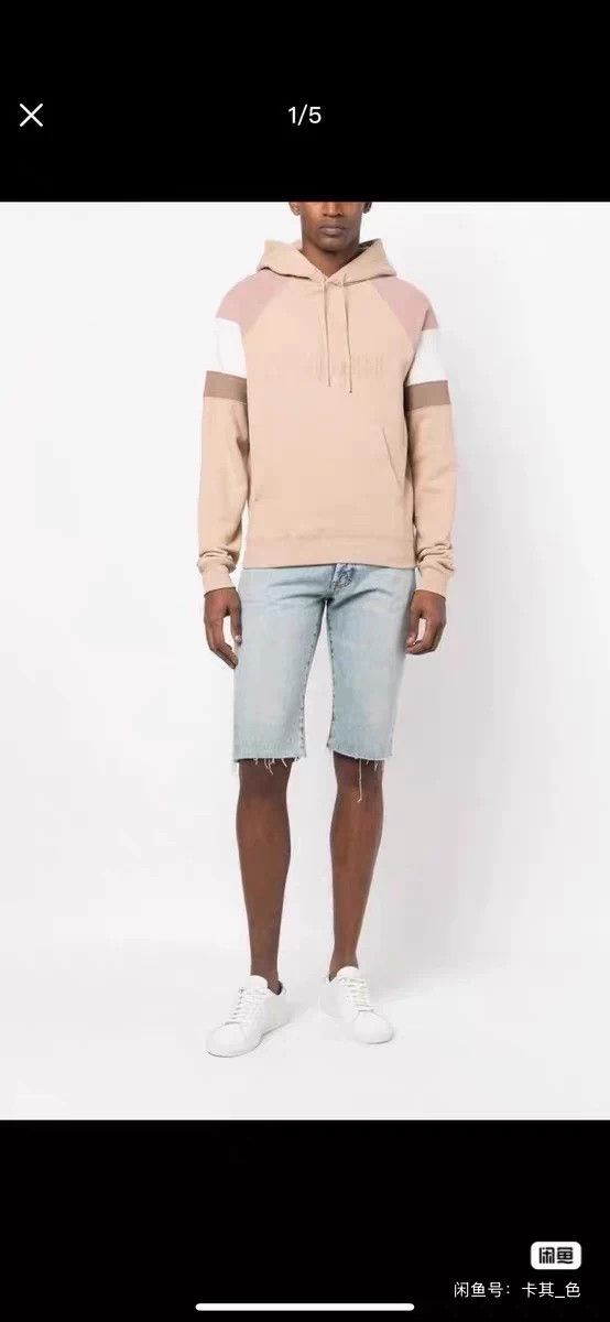 Saint Laurent Paris Saint Laurent Embroidered Colorblock Hoodie L Size US L / EU 52-54 / 3 - 4 Thumbnail