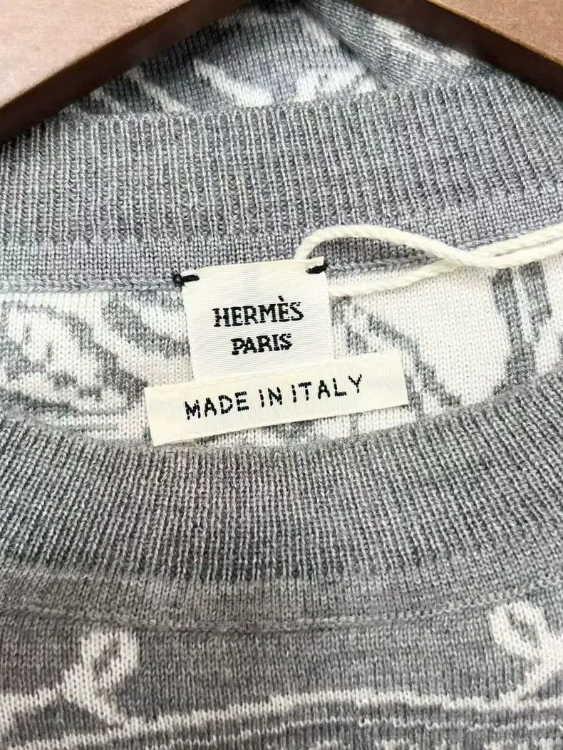 Hermes Hermes Patterned Logo Knit Sweater Size XXS / US 00 / IT 34 - 4 Thumbnail