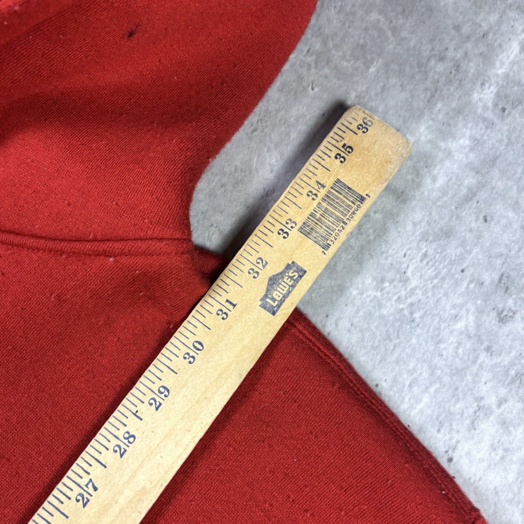 Vintage VINTAGE Colosseum Athletics Maryland University Hoodie 2XL Red 90s Y2K Mens Hoodie Pullover Hooded Cotton Fleece Logo Stadium/Champion Reverse Weave Size US XXL / EU 58 / 5 - 4 Thumbnail
