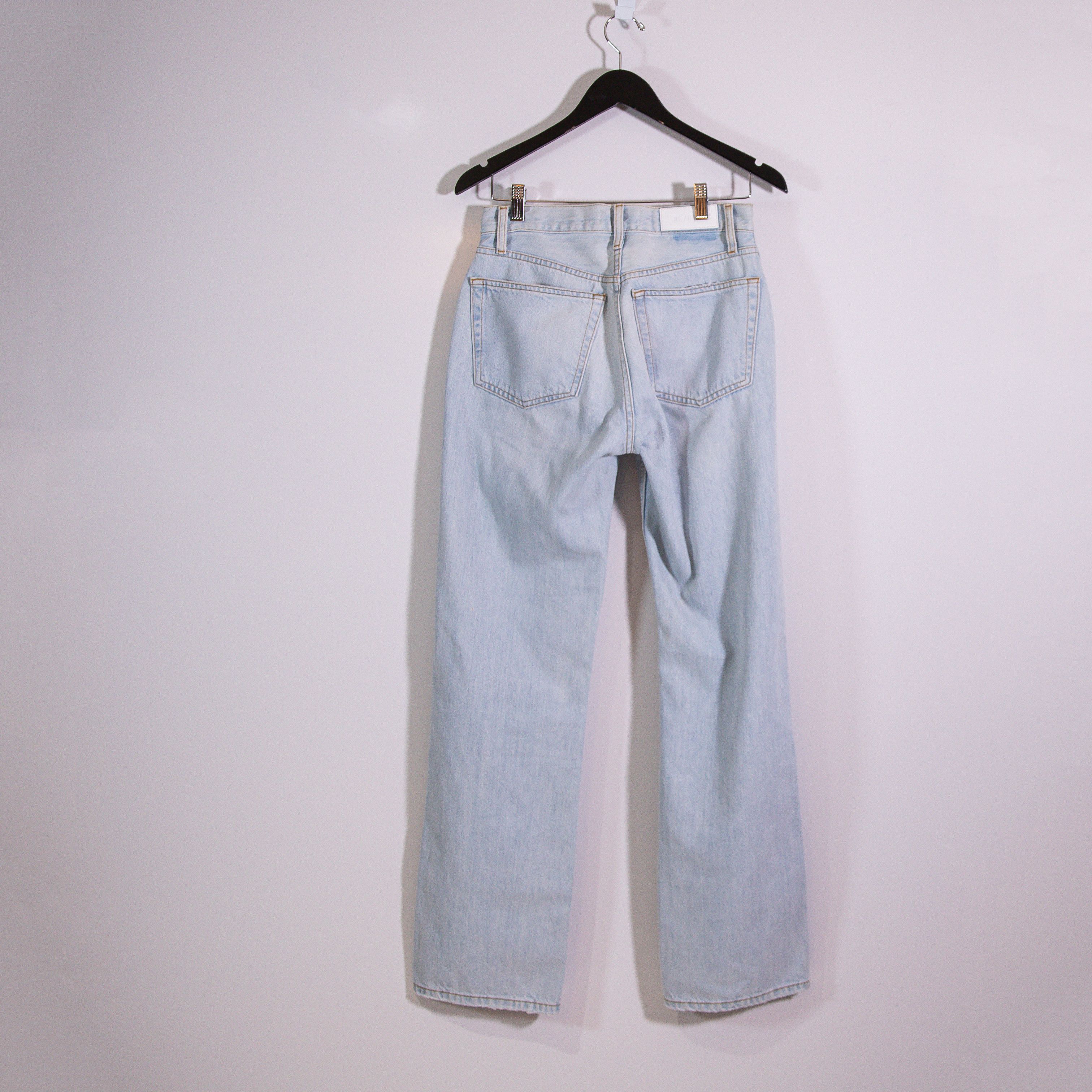RE/DONE Re/Done 90s High Rise Loose Straight Leg Size 26" / US 2 / IT 38 - 4 Thumbnail