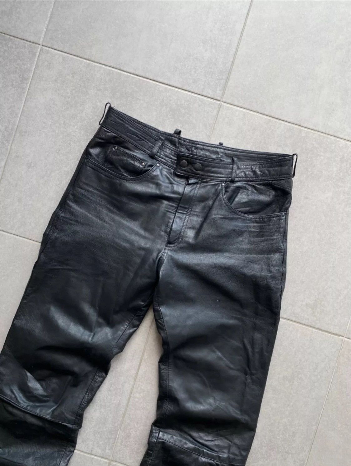 Genuine Leather Vintage Leather Pants Size US 32 / EU 48 - 3 Thumbnail