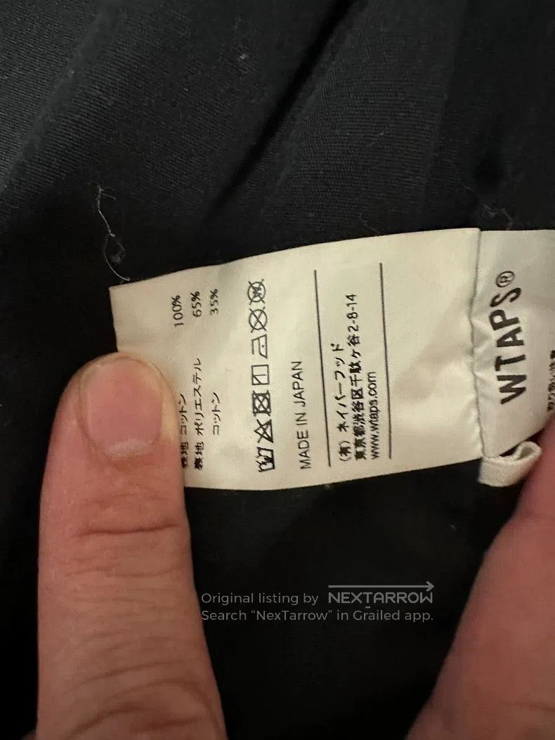 Wtaps Wtaps Rare military-style trench coat Size US M / EU 48-50 / 2 - 5 Thumbnail