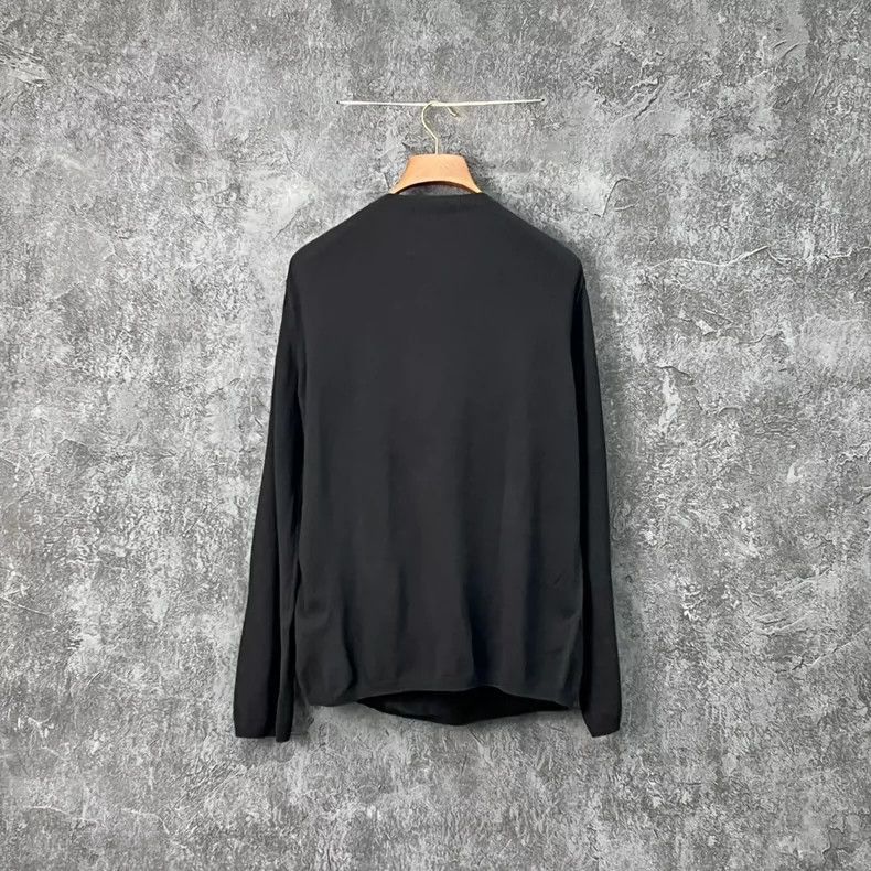 Yohji Yamamoto Yohji Yamamoto Yohji Yamamoto black figure sweater-2507 Size US L / EU 52-54 / 3 - 2 Thumbnail