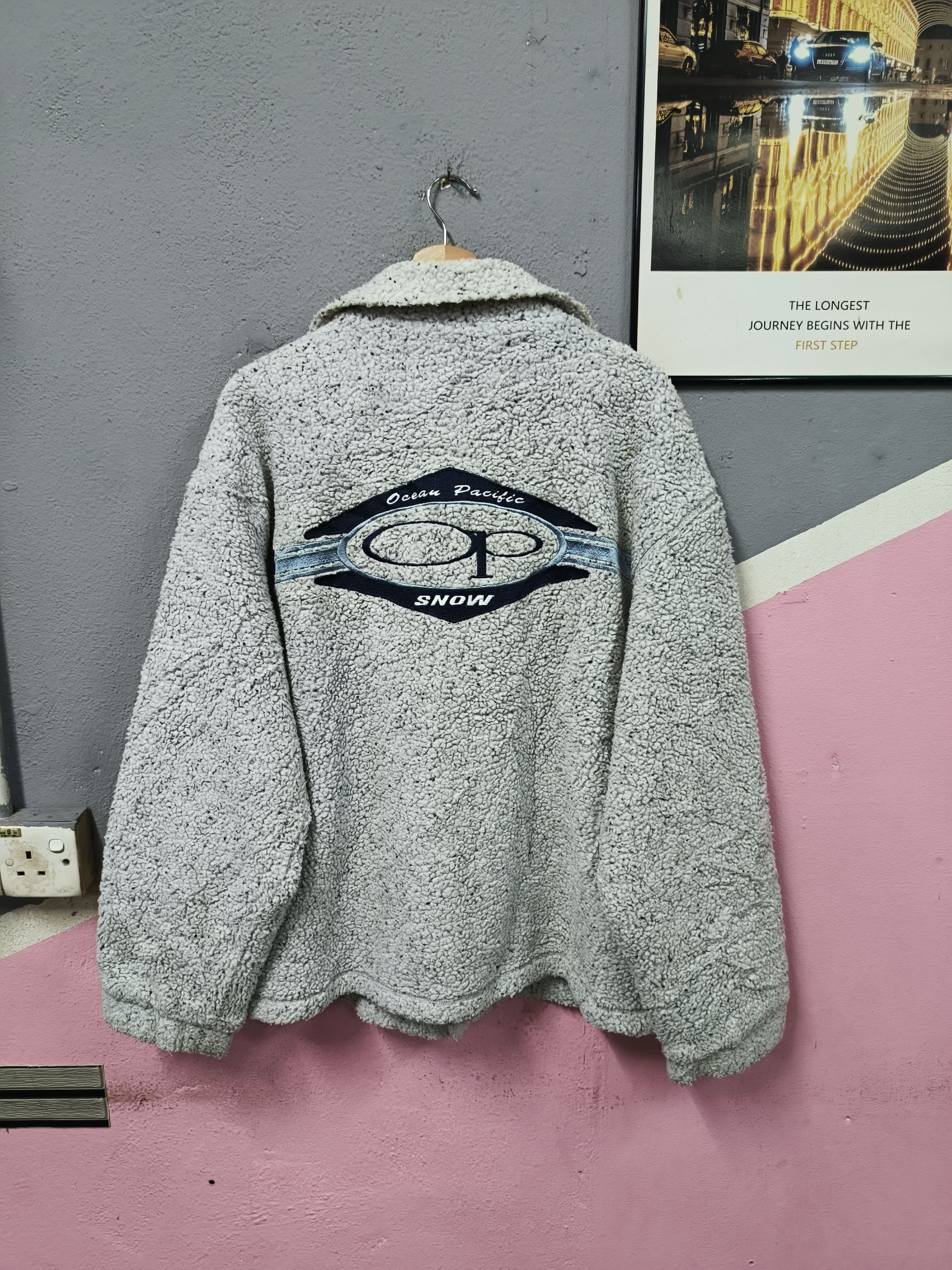 Ocean Pacific OP Ocean Pacific Snow Jacket Fleece Sherpa Size US XL / EU 56 / 4 - 1 Thumbnail