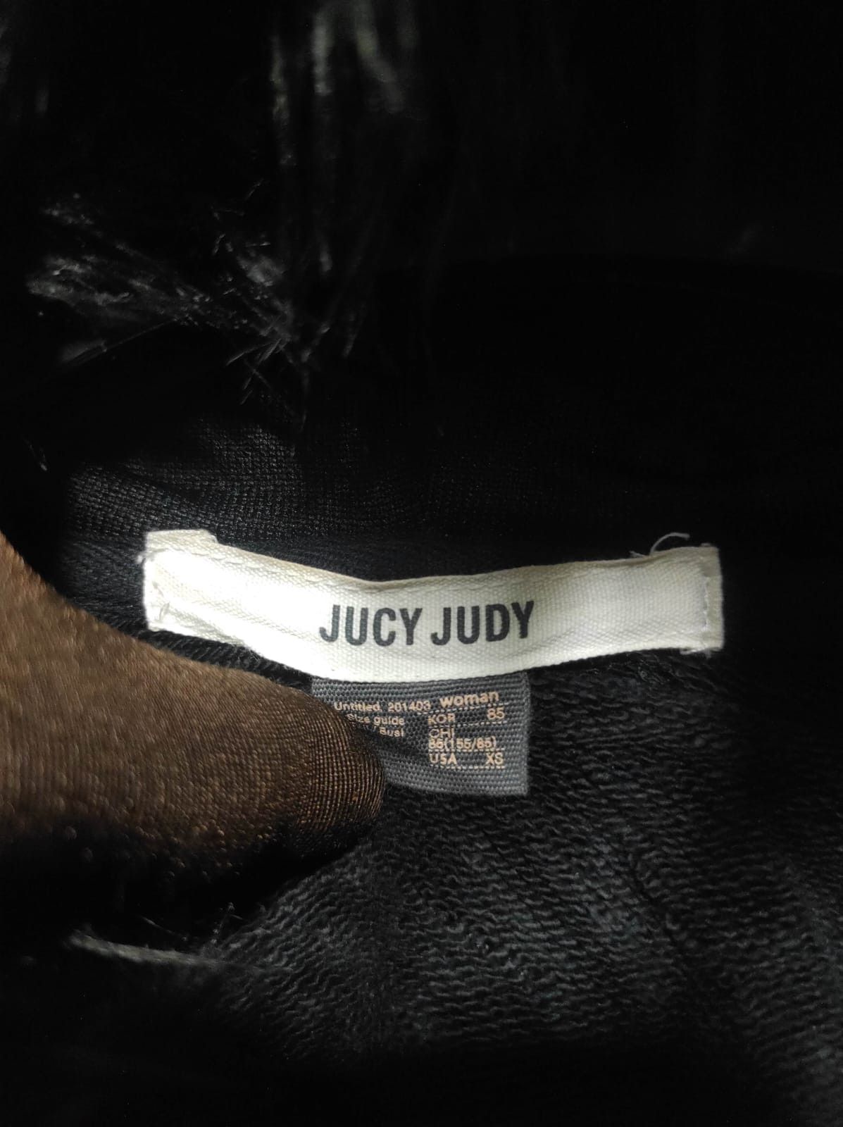 Japanese Brand Jucy Judy Fake Face fur hoodie ifsix LGB style Size US XS / EU 42 / 0 - 7 Thumbnail