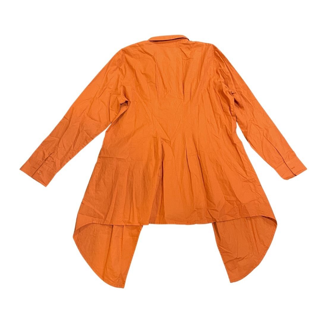 Other Metrostyle Asymmetrical Button Down Tunic Shirt Artsy Boho Size XL / US 12-14 / IT 48-50 - 2 Thumbnail