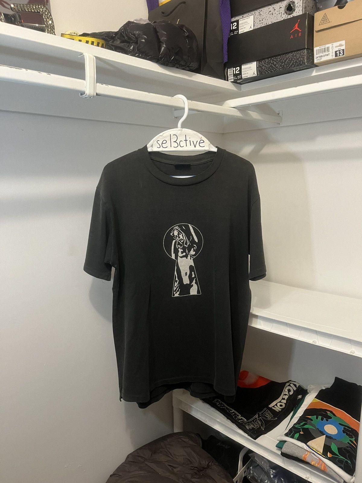 Hysteric Glamour Vintage Hysteric Glamour Peeping Glamour T-Shirt Size US XL / EU 56 / 4 - 1 Thumbnail