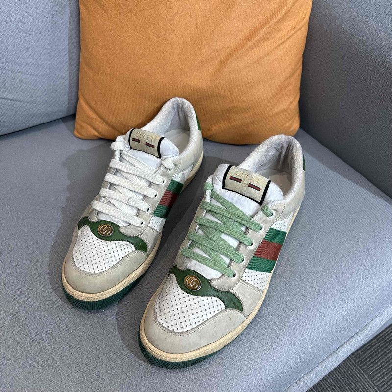 Gucci Gucci Screener Vintage Sneakers for Men 0079 Size US 10.5 / EU 43-44 - 1 Thumbnail