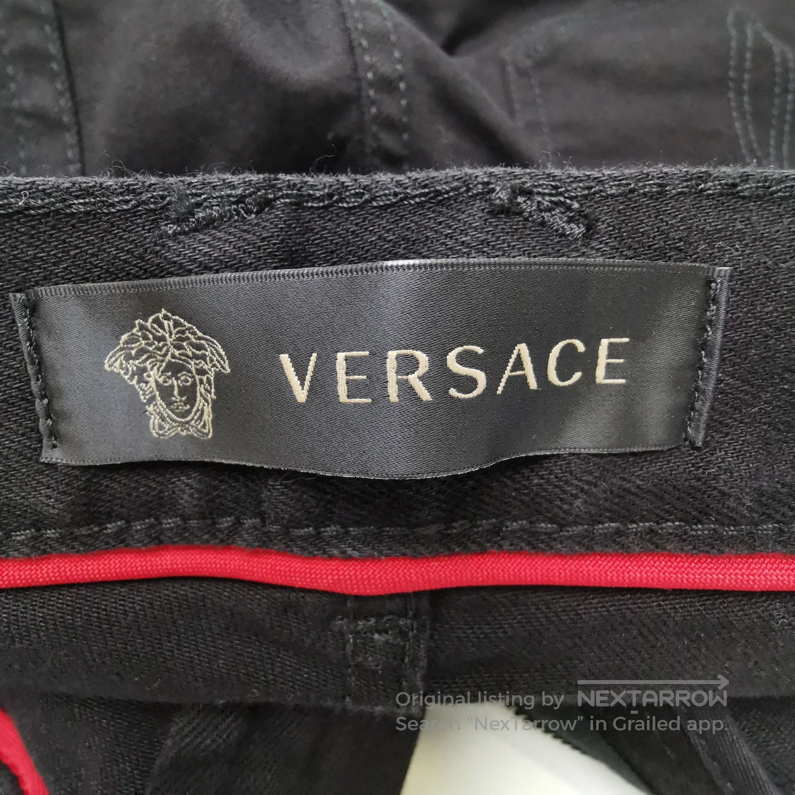 Versace Versace Cotton Letter Logo Pants M. Size US 40 / EU 56 - 5 Thumbnail