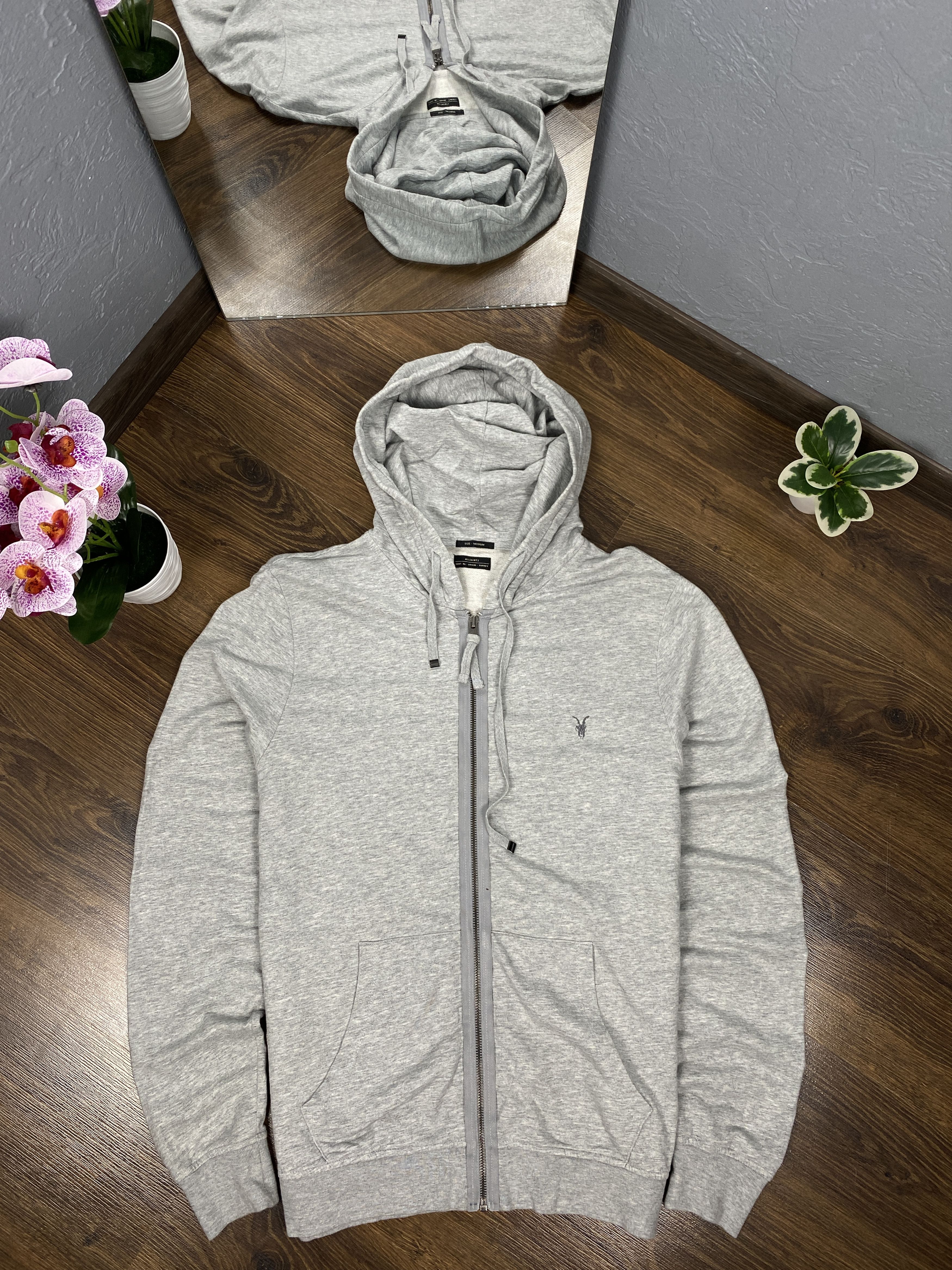Allsaints Allsaints vintage zip hoodie y2k Size US M / EU 48-50 / 2 - 1 Thumbnail