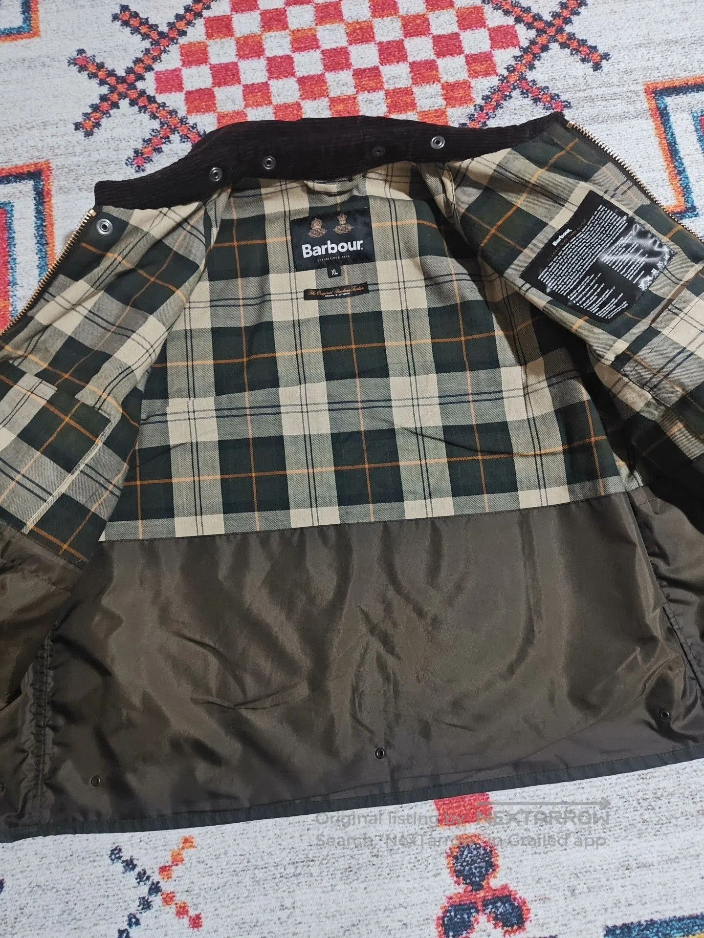 Barbour Barbour Spey Waxed Fishing Jacket Unisex. Size US XL / EU 56 / 4 - 3 Thumbnail