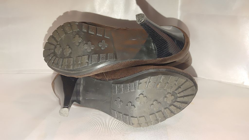 Amanda Uprichard Amanda Leather Boots Size 6.5M Size US 6.5 / IT 36.5 - 7 Thumbnail