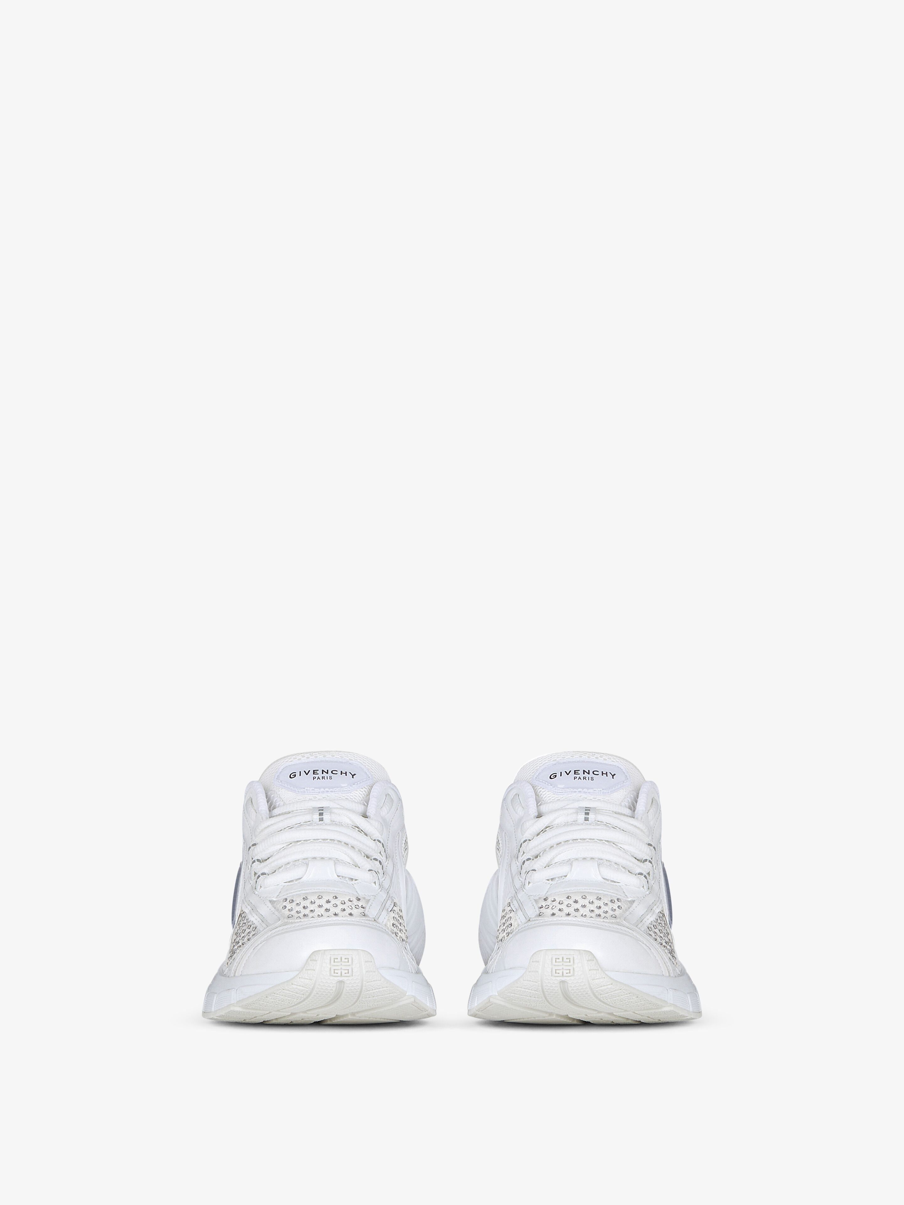 Givenchy o1srvl11e0624 Tk-Mx Runner Sneakers in White Size US 11 / IT 41 - 2 Thumbnail