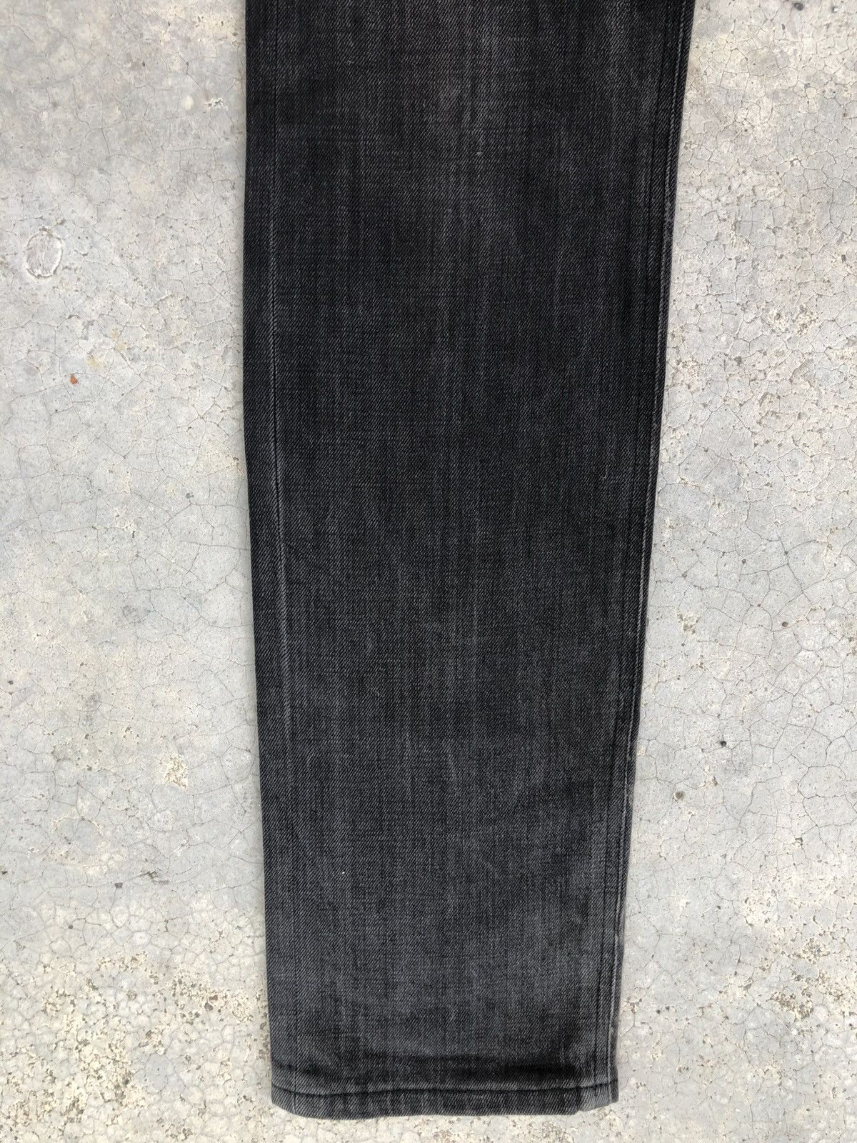 Burberry Burberry Black Label Embroidered Logo Distressed Jeans Slim Size US 31 - 6 Thumbnail