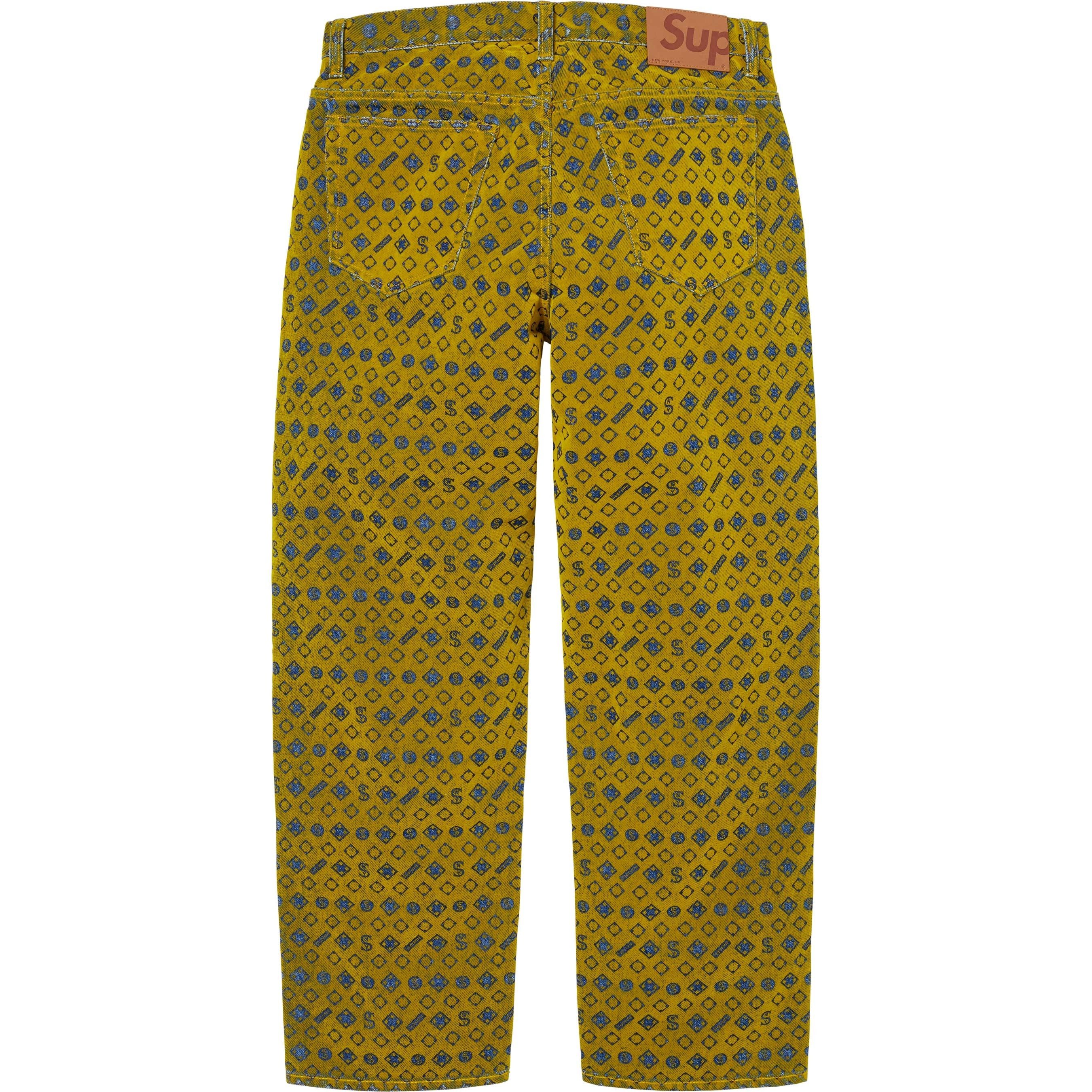 Supreme Supreme Flocked Loose Fit Jean Size US 32 / EU 48 - 2 Thumbnail