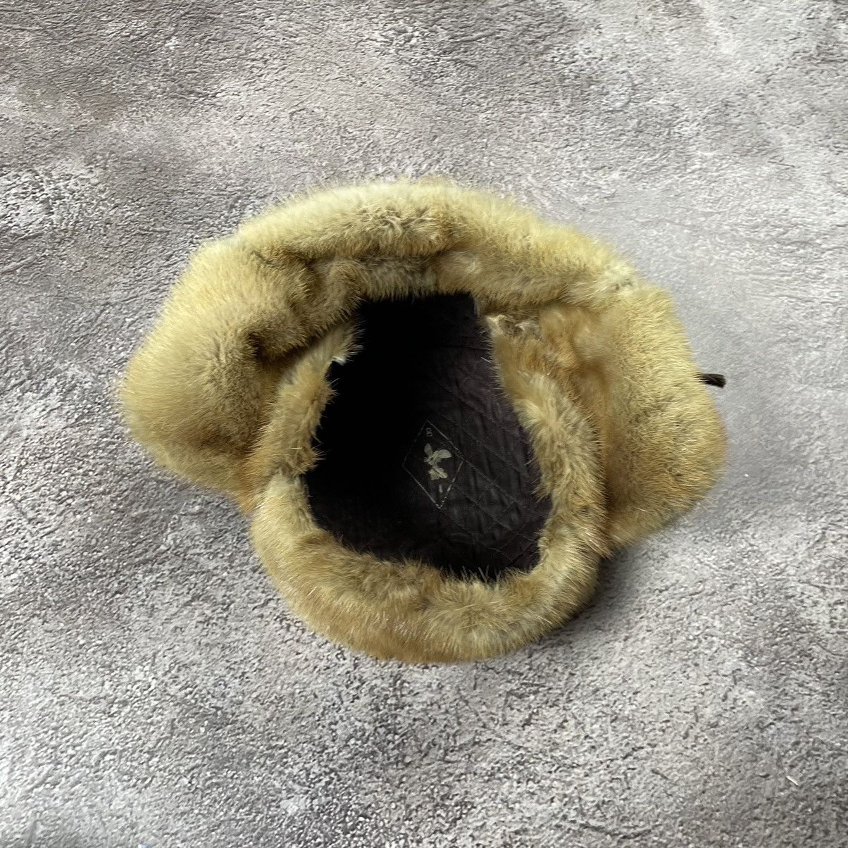 Japanese Brand Vintage 90s Alt Knitted Beanie Mohair Buymypiece furry VTg Size ONE SIZE - 4 Thumbnail