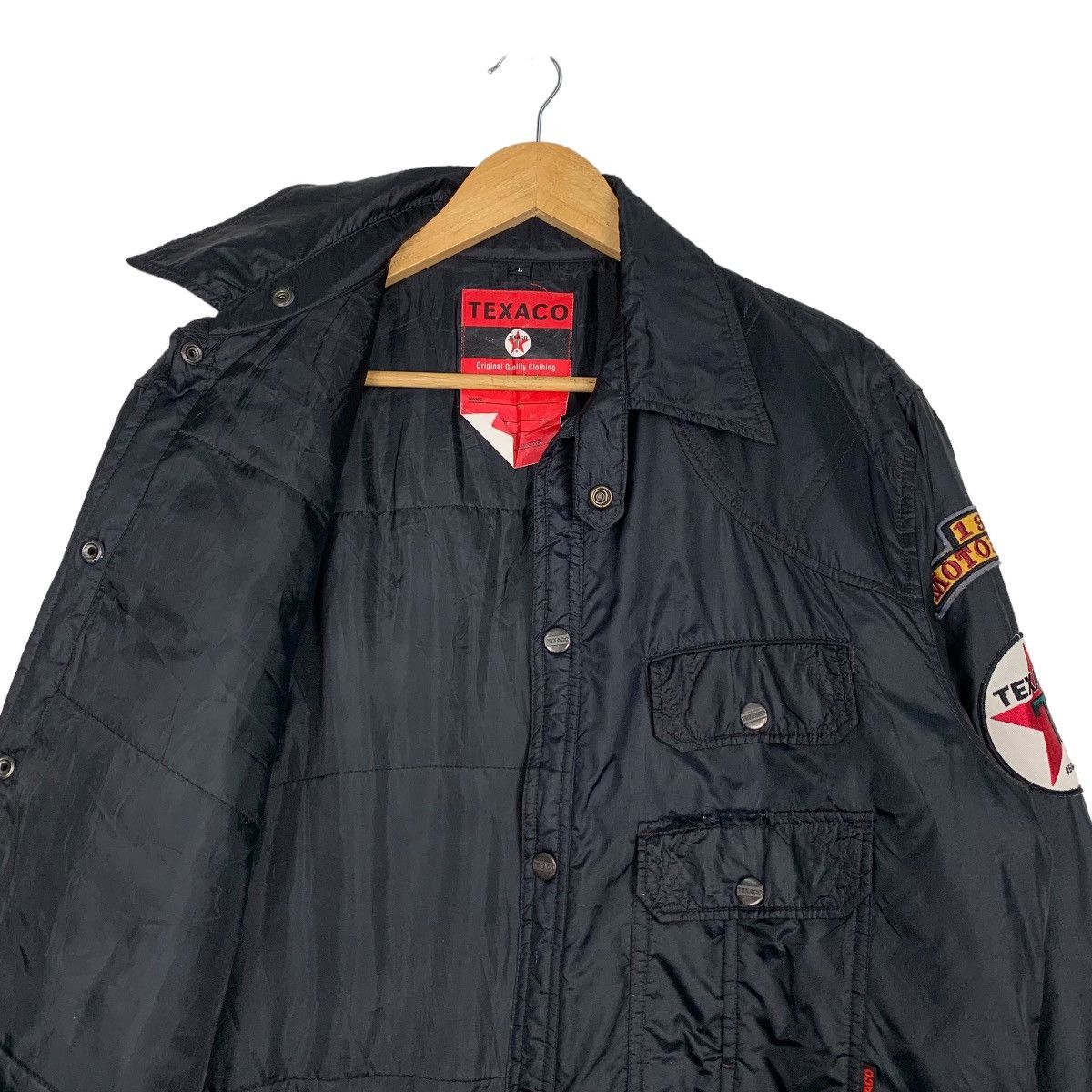 Japanese Brand TEXACO Motorcycle Multipocket Button Jacket #0963-C43 Size US L / EU 52-54 / 3 - 10 Thumbnail