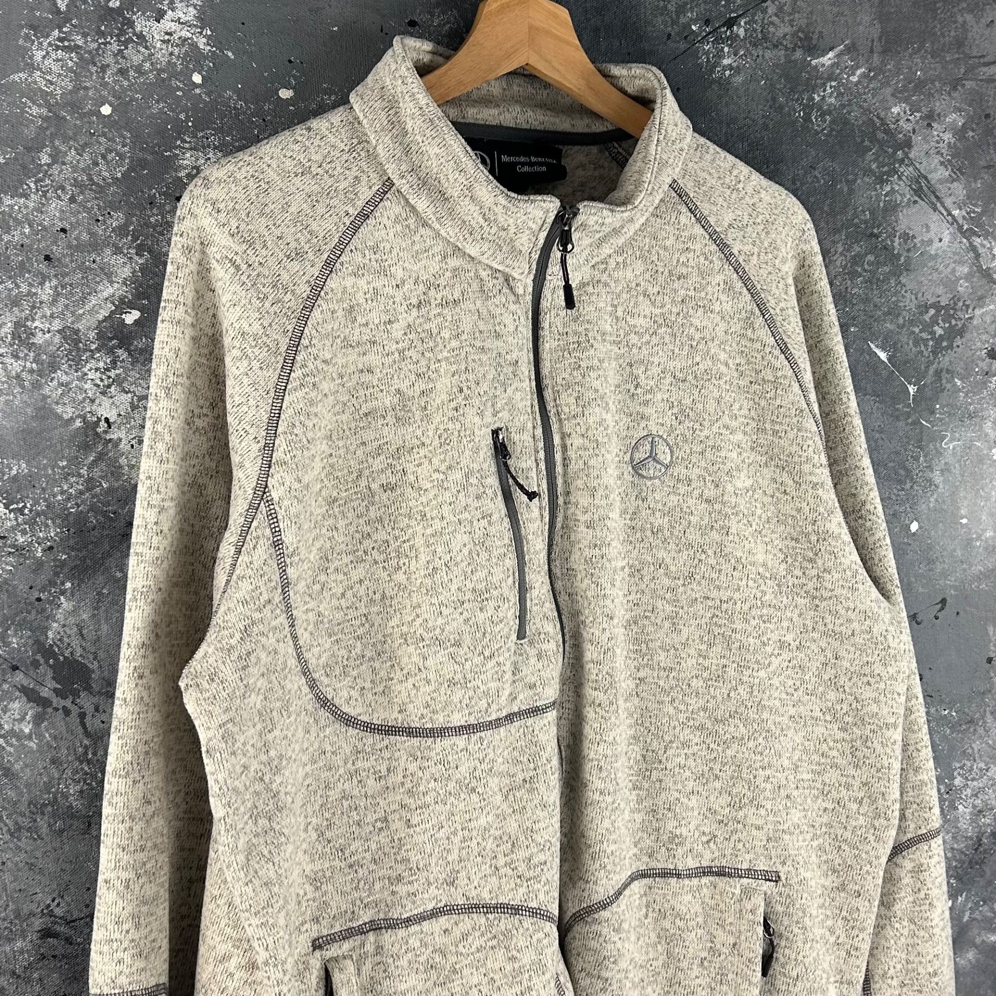 Mercedes-Benz Mercedes Benz USA fleece jacket Size US L / EU 52-54 / 3 - 2 Thumbnail