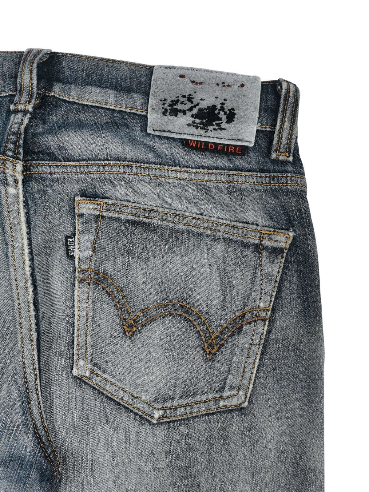 Edwin Vintage ED Edwin distressed denim jeans Size 32x31 Size US 32 / EU 48 - 6 Thumbnail