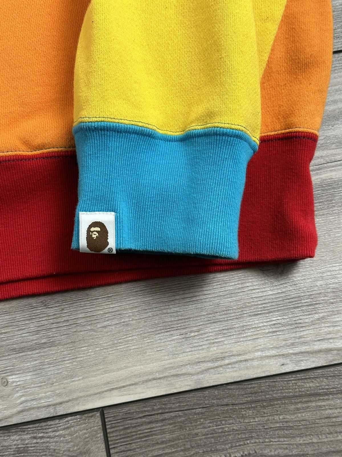 Bape A Bathing Ape Busy Works Multi Colour Zip Hoodie Size US XL / EU 56 / 4 - 4 Thumbnail