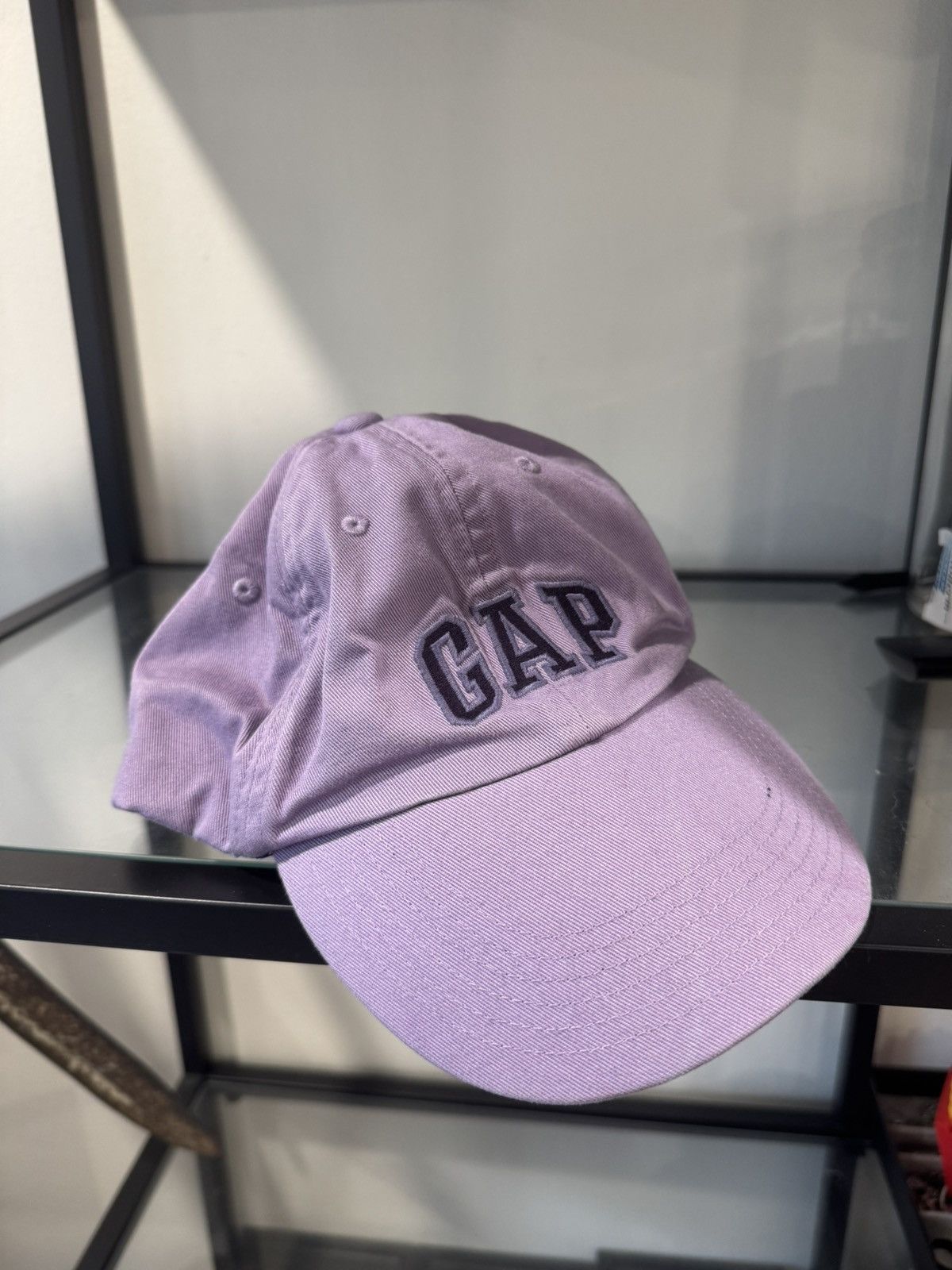 Gap GAP Purple Pink Baby Hat Vintage Classic Logo Size ONE SIZE - 2 Thumbnail