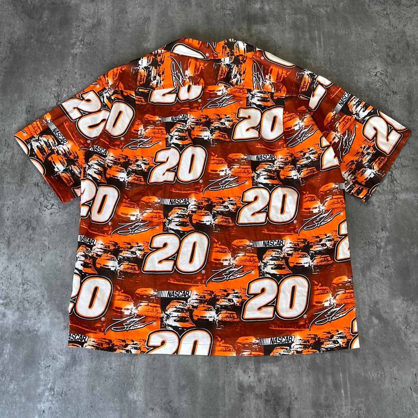 NASCAR × Vintage Crazy Vintage Nascar AOP Racing Shirt Tony Stweart Size US L / EU 52-54 / 3 - 2 Thumbnail