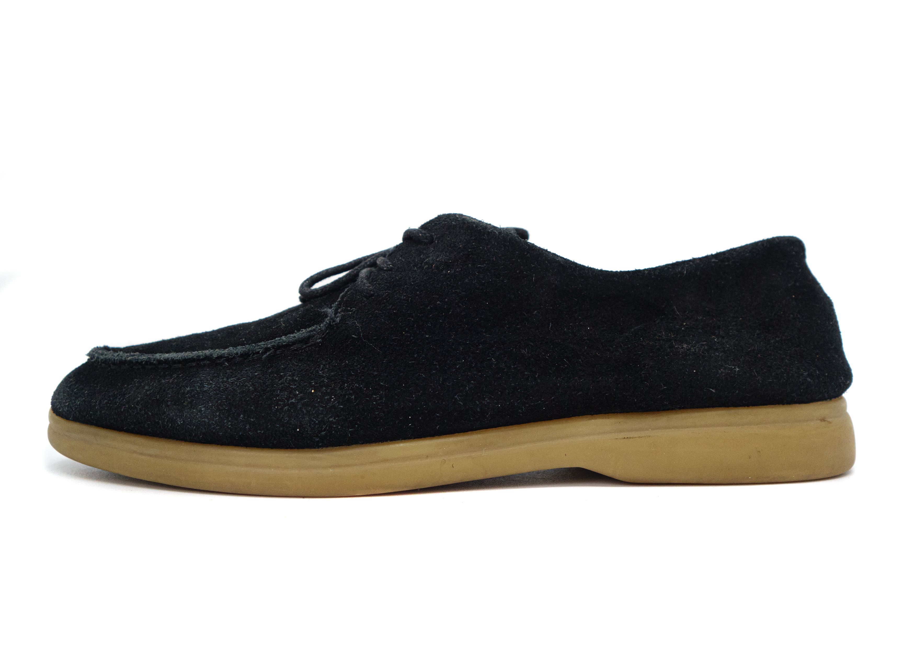 Loro Piana 00S Suede Loafers Vintage Size US 8 / IT 38 - 2 Thumbnail
