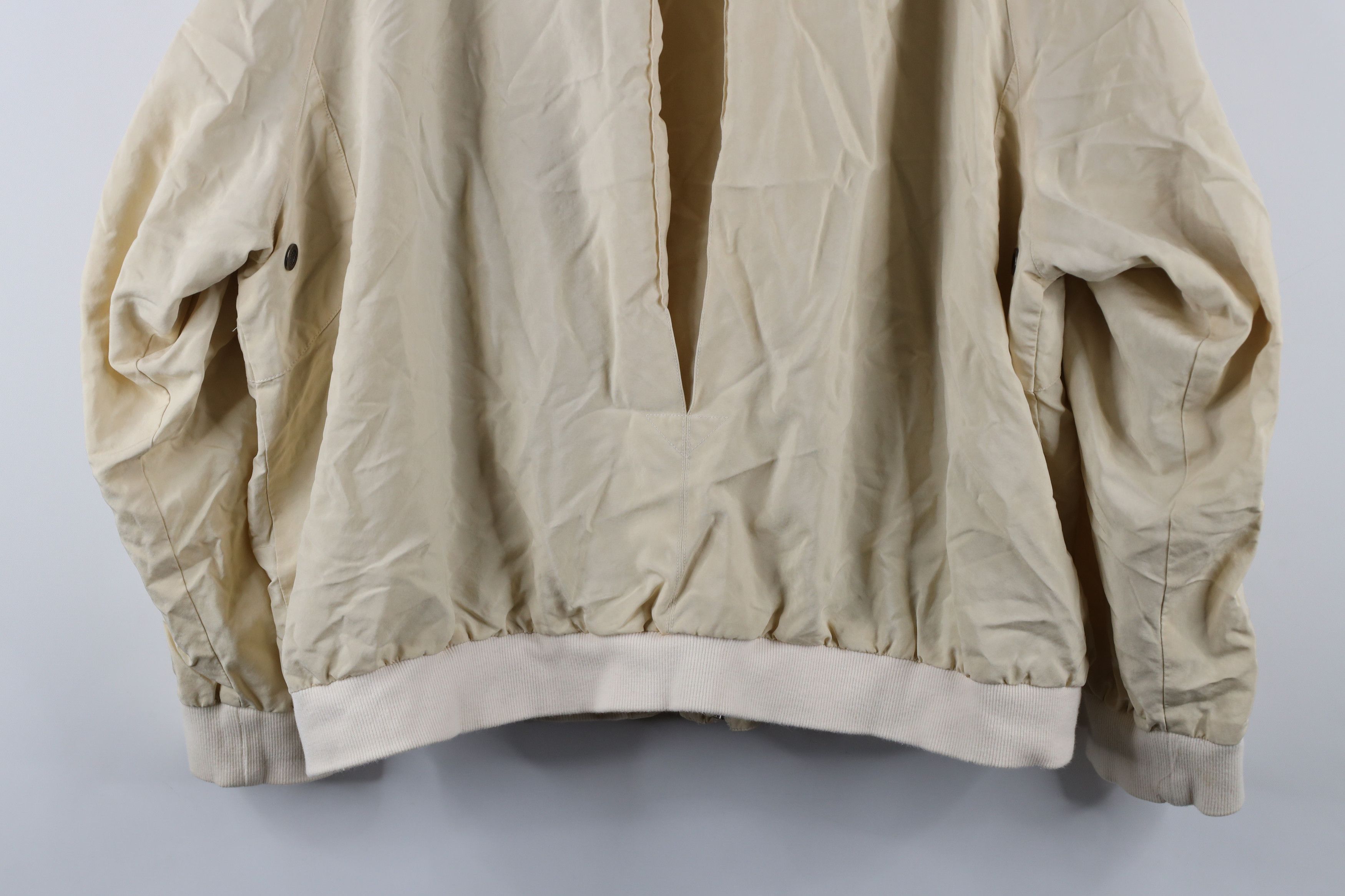 Vintage Vintage Bugatchi Uomo Beach Golf Links Silk Bomber Jacket Size US XL / EU 56 / 4 - 15 Thumbnail