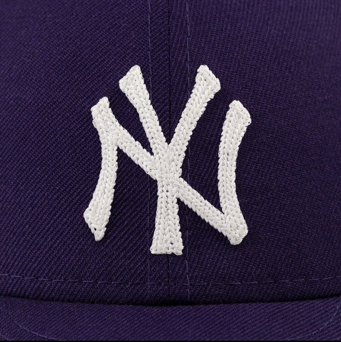 Aime Leon Dore × New Era Purple Chainstitch Yankee Cap Hat 7 1/4 2020 😈 Size ONE SIZE - 4 Thumbnail