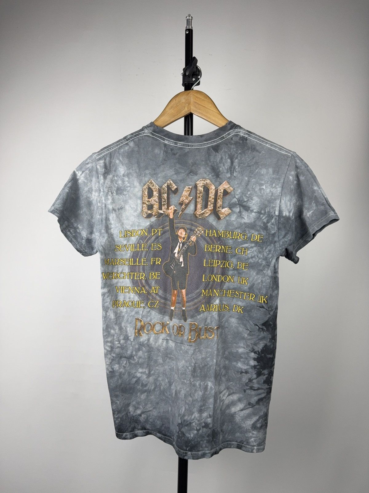 AC/DC 2016 AC/DC Rock Or Bust Double-Sided T-Shirt Size US XS / EU 42 / 0 - 7 Thumbnail