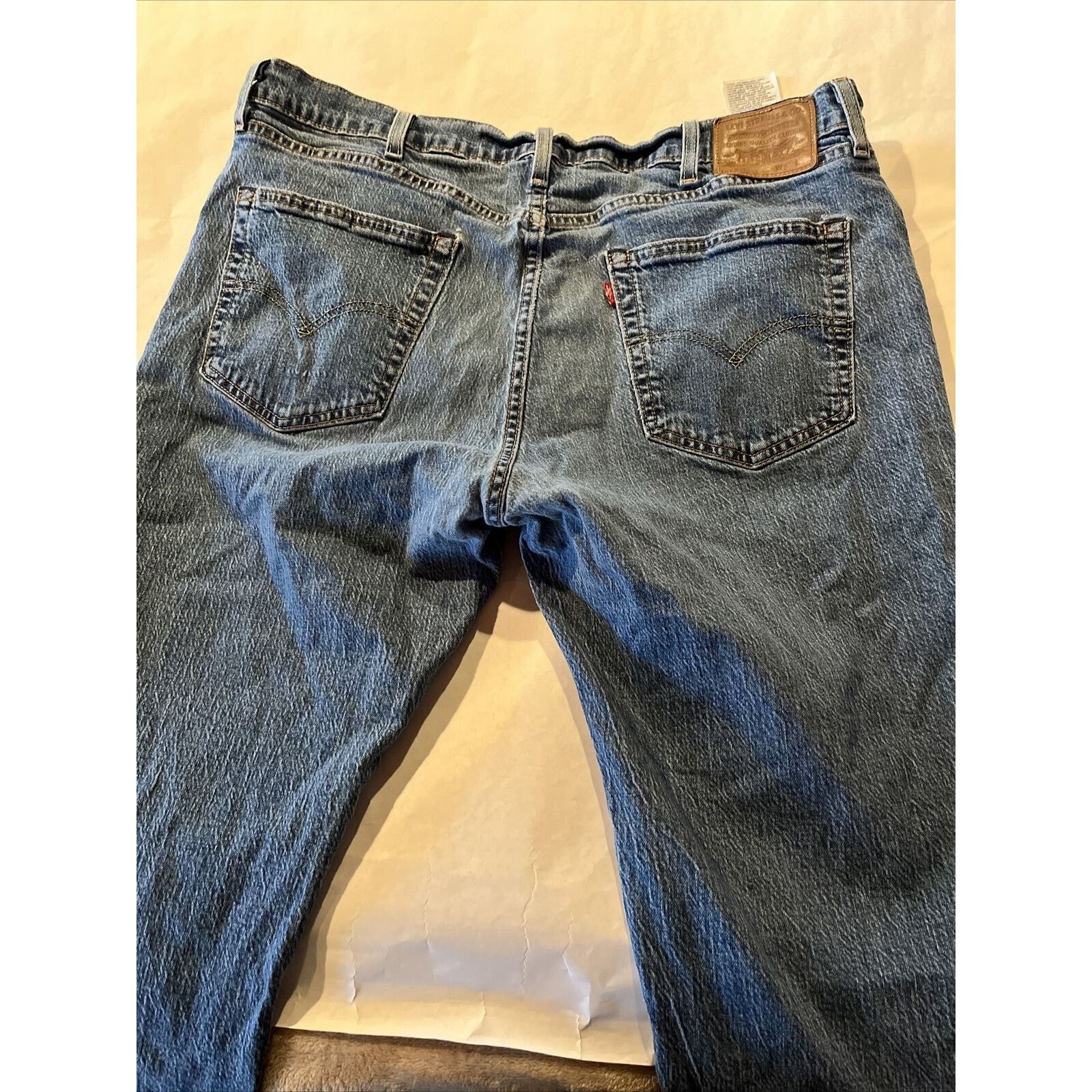 Levi's Levis 511 Jeans Mens 36x31 Blue Slim Straight Denim Med Wash Size US 38 / EU 54 - 14 Thumbnail