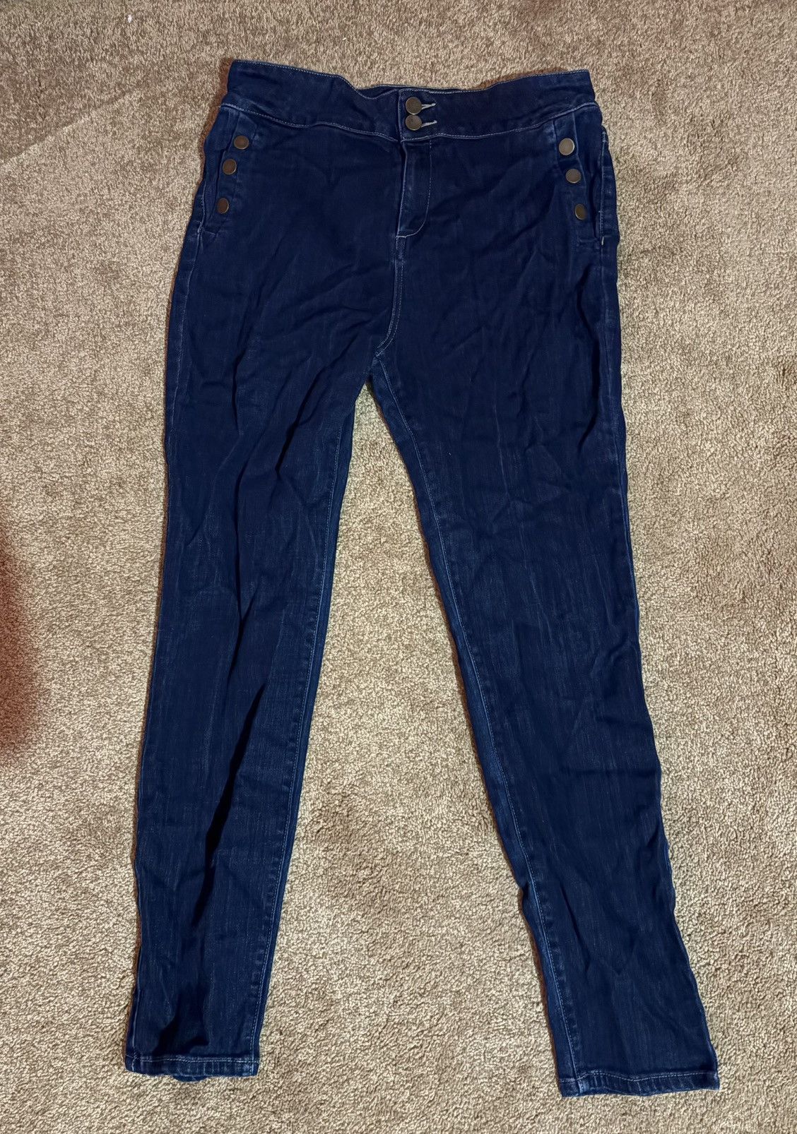 Other LOGO “navy blue jeans” Size US 30 / EU 46 - 1 Thumbnail