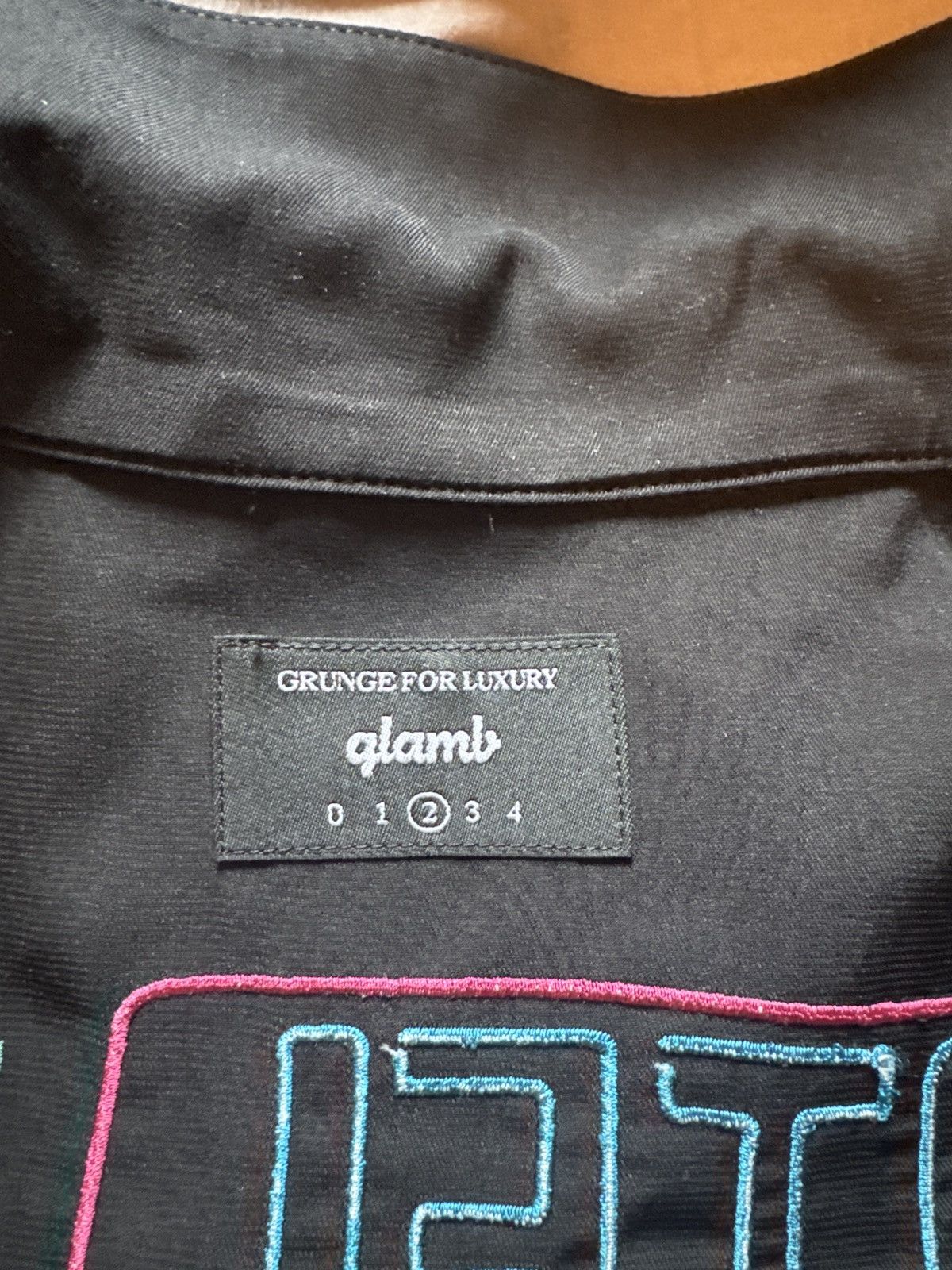 Other Glamb “The Psychedelica” Camp Collar w/ unique designs Size US M / EU 48-50 / 2 - 5 Thumbnail