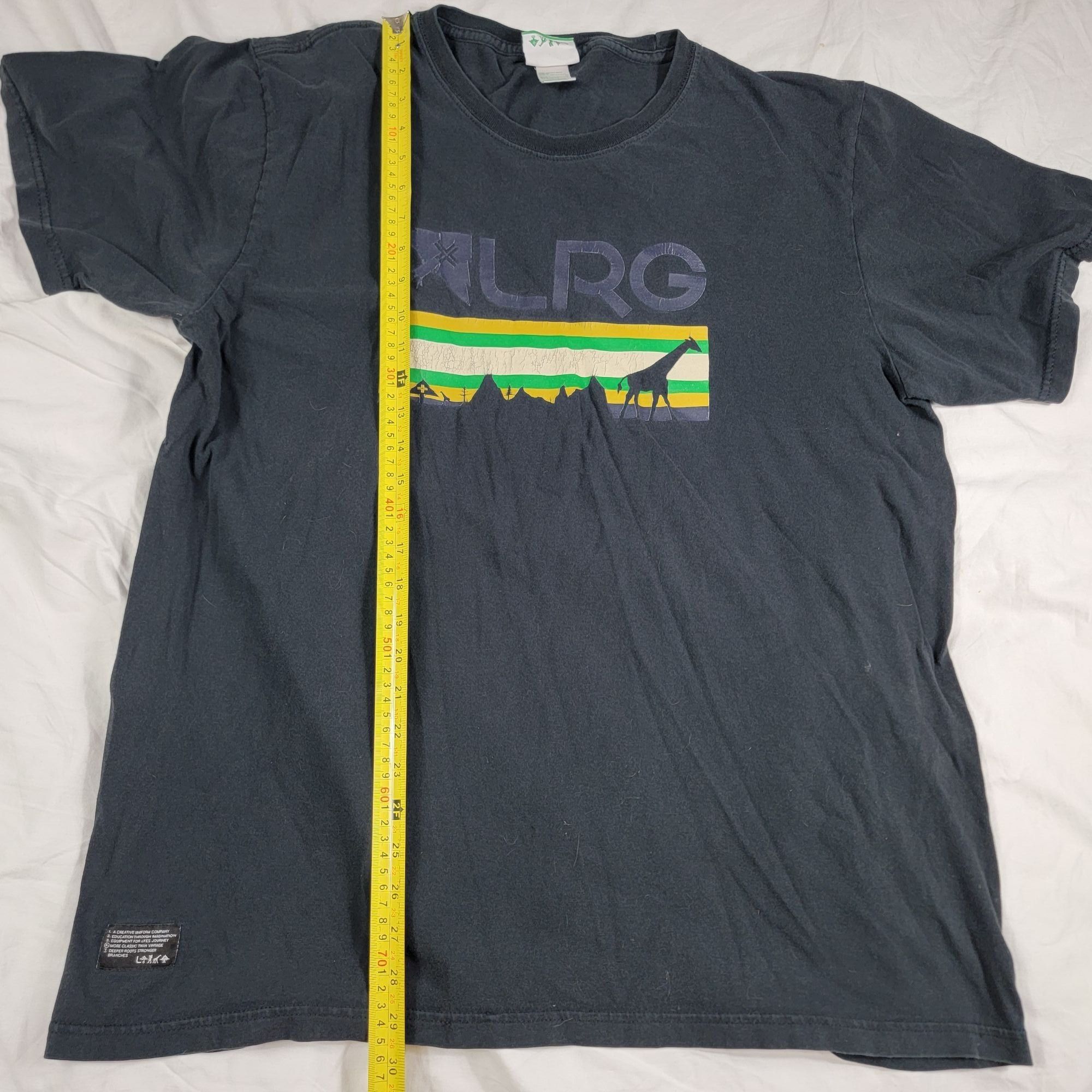 LRG LRG Mens XL Black Graphic Shirt Lifted Research Group Outdoo Size US XL / EU 56 / 4 - 9 Thumbnail
