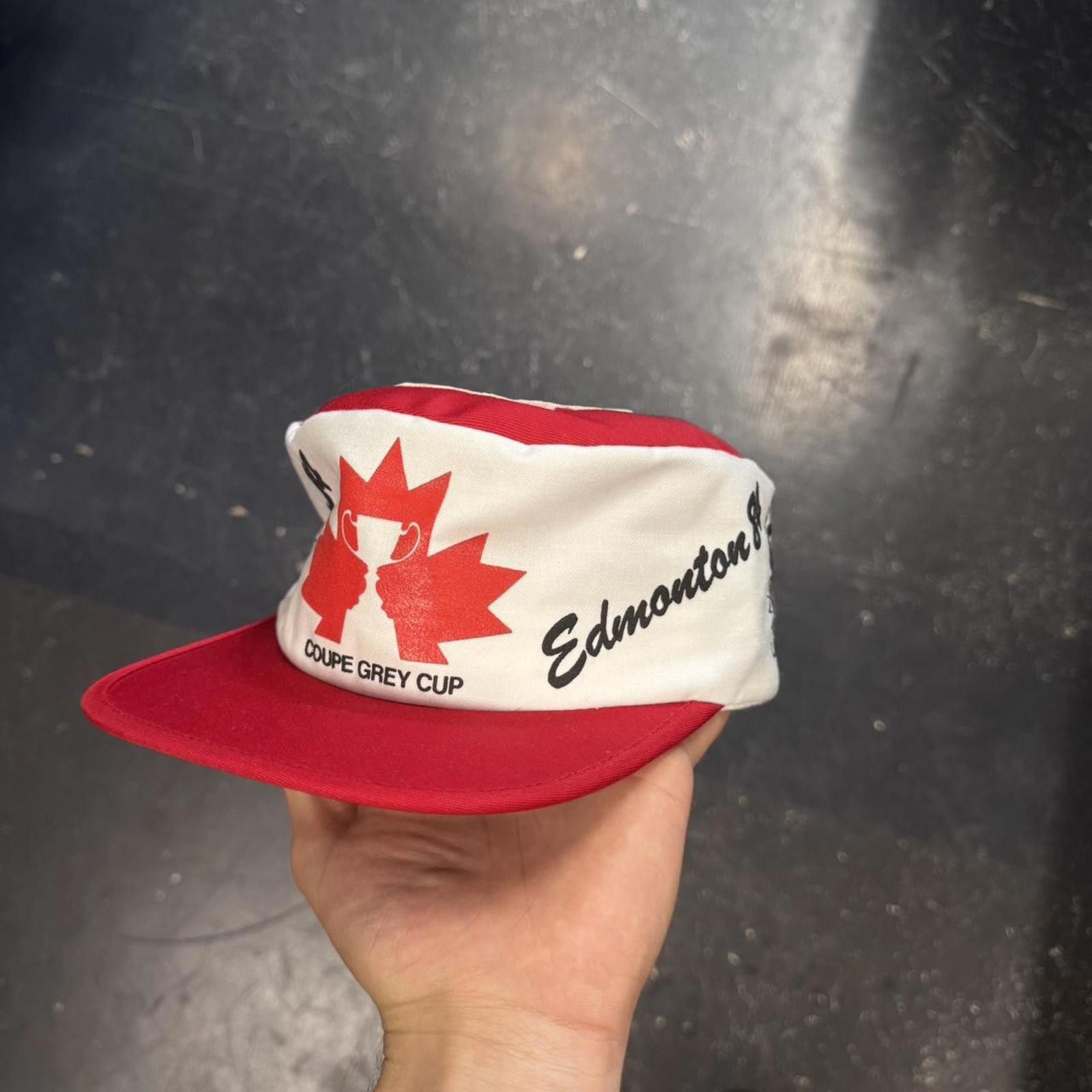 Vintage 1984 Edmonton CFL KFC Hat Size ONE SIZE - 3 Thumbnail