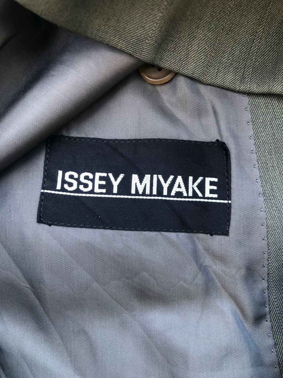 Issey Miyake Vintage Issey Miyake Grey Coat Jacket Size US M / EU 48-50 / 2 - 3 Thumbnail