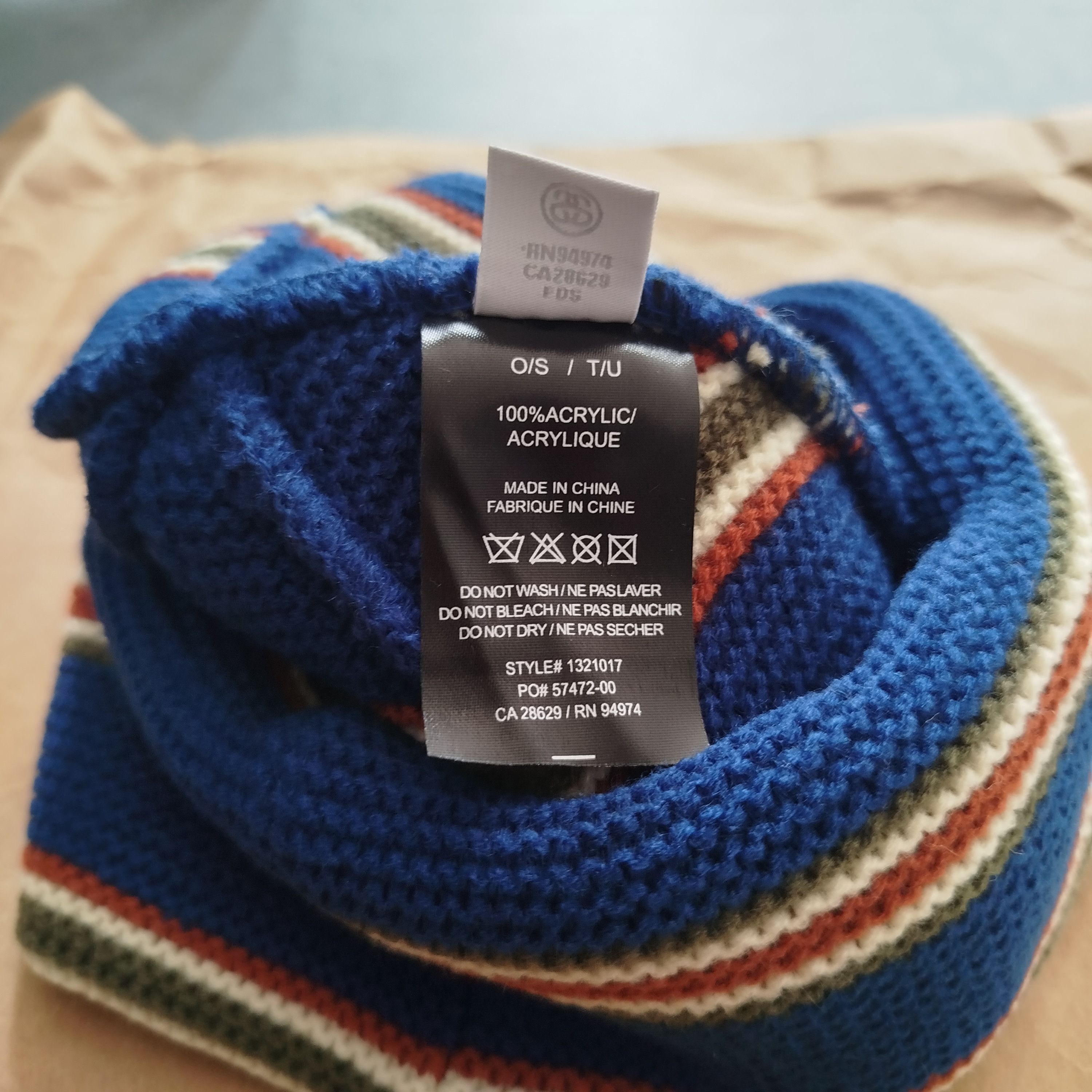 Stussy stussy triple stripe cuff beanie Size ONE SIZE - 4 Thumbnail