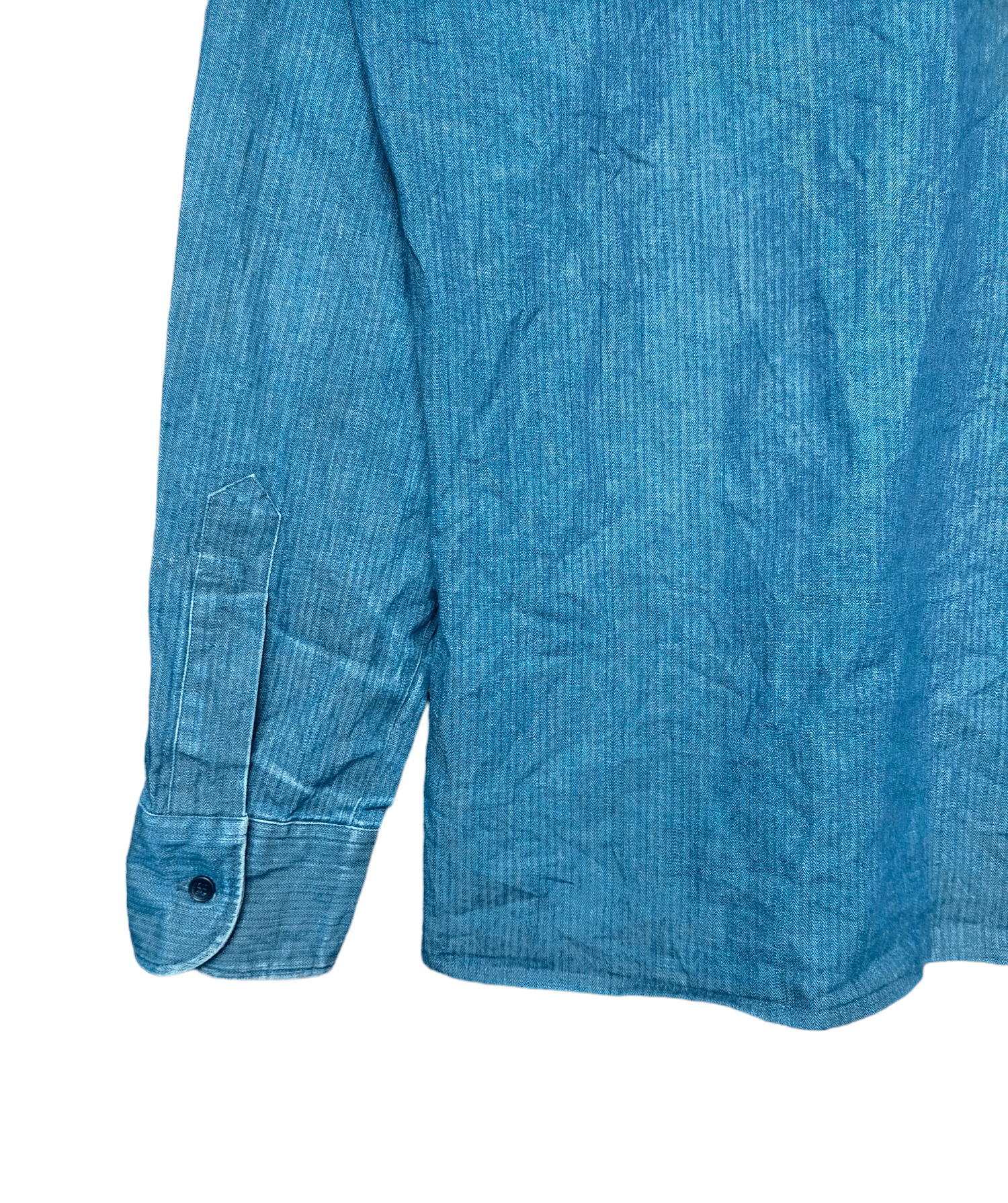 A.P.C. Made in japan A.P.C Blue Jeans Button Ups Size US L / EU 52-54 / 3 - 7 Thumbnail