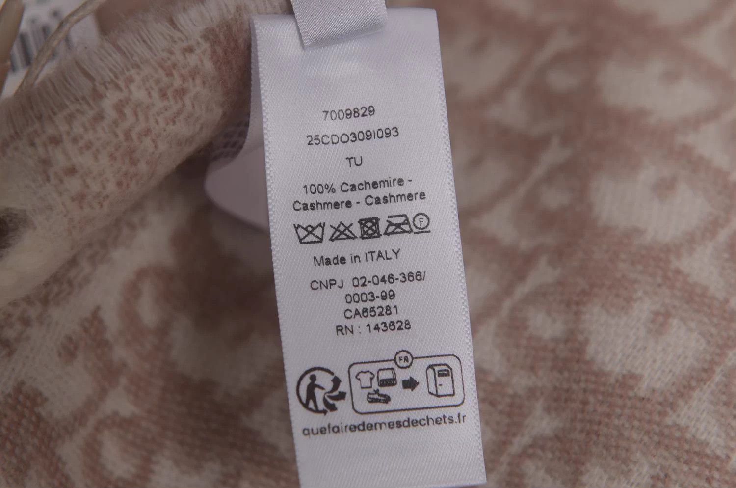 Dior Dior Classic Scarf Size ONE SIZE - 7 Thumbnail