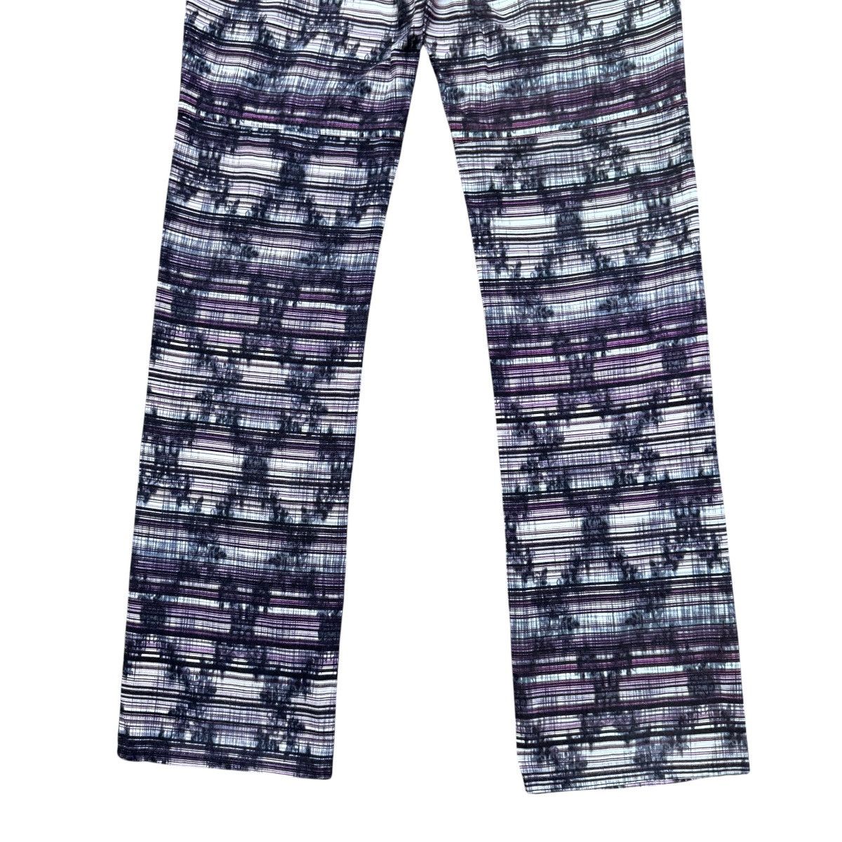 gomme Gomme By Maki Hiroshige Horizontal Striped Trouser Pants Size 30" / US 8 / IT 44 - 12 Thumbnail