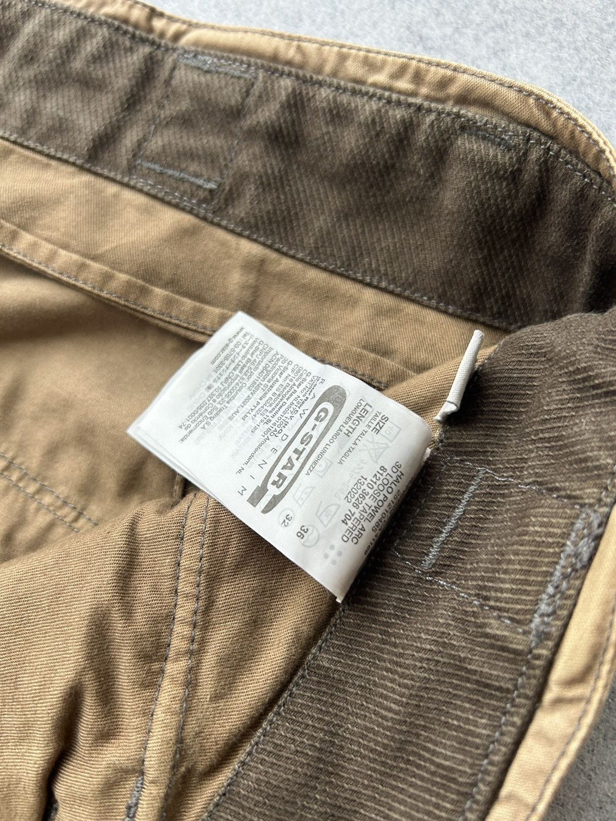 G-Star × Vintage Vintage G Star Raw multi-pocket cargo pants Size US 32 / EU 48 - 6 Thumbnail