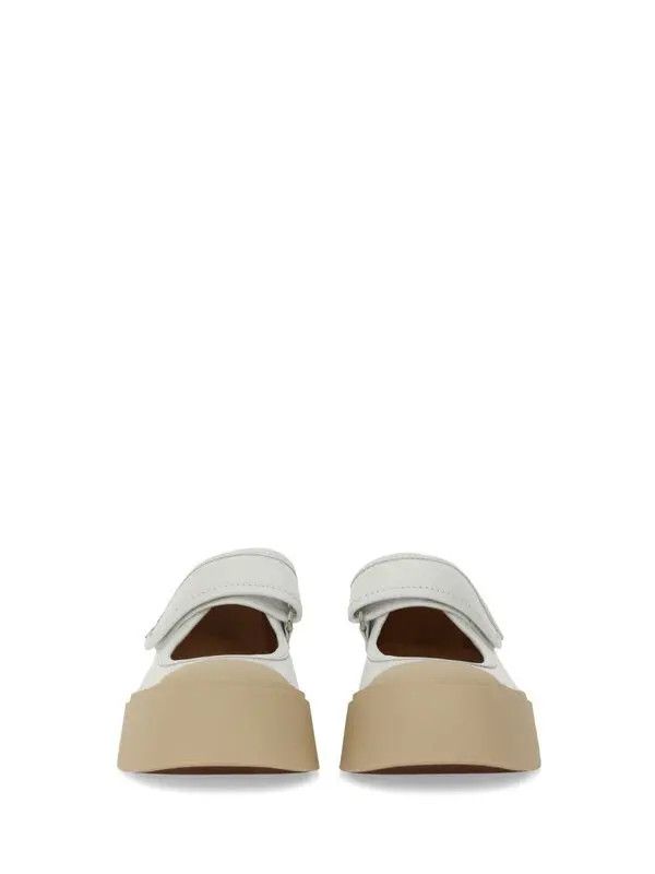 Marni o1w1db11225 Mary Jane Sneakers in White/Beige Size US 6 / IT 36 - 5 Thumbnail