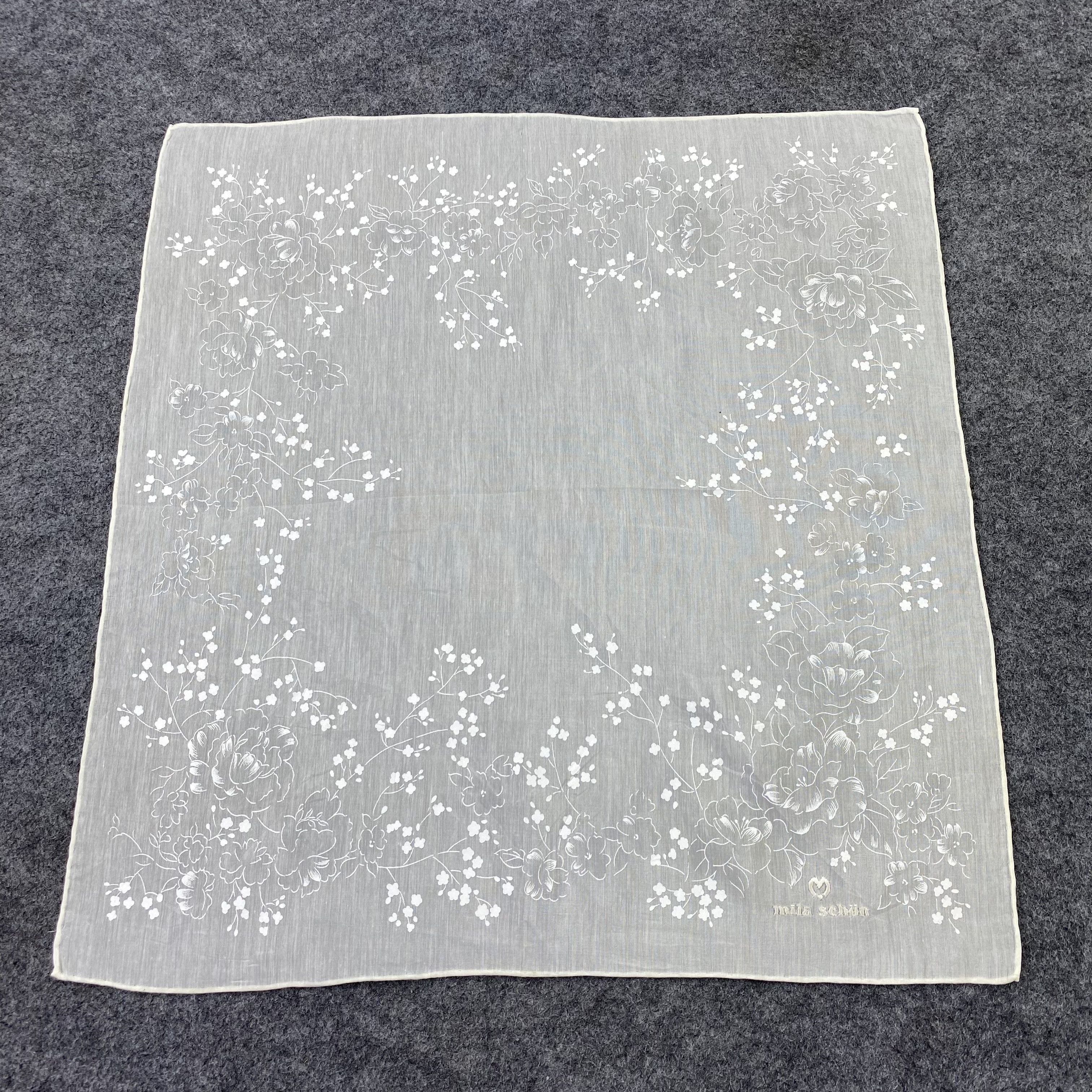 Mila Schon Mila Schon Handkerchief / Bandana / Neckerchief-B1357 Size ONE SIZE - 3 Thumbnail