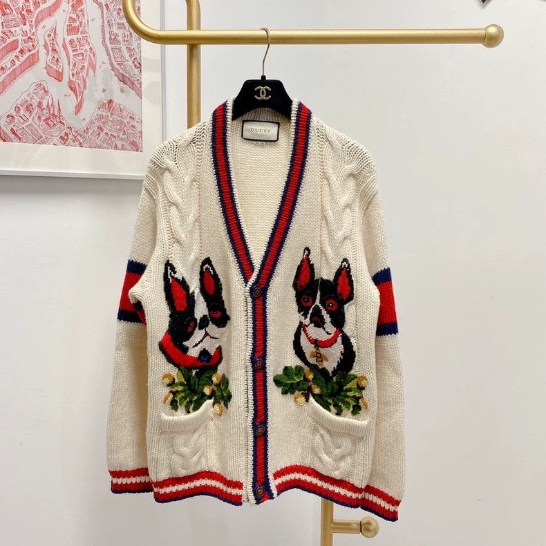 Gucci Gucci Puppy knitted coat Size S / US 4 / IT 40 - 1 Thumbnail