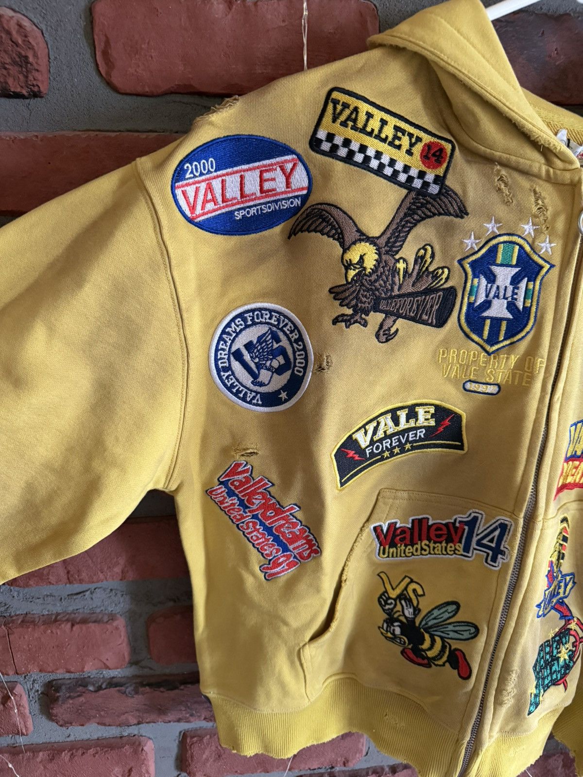 Vale Vale Forever Doodle Patches Zip Up Size US M / EU 48-50 / 2 - 5 Thumbnail