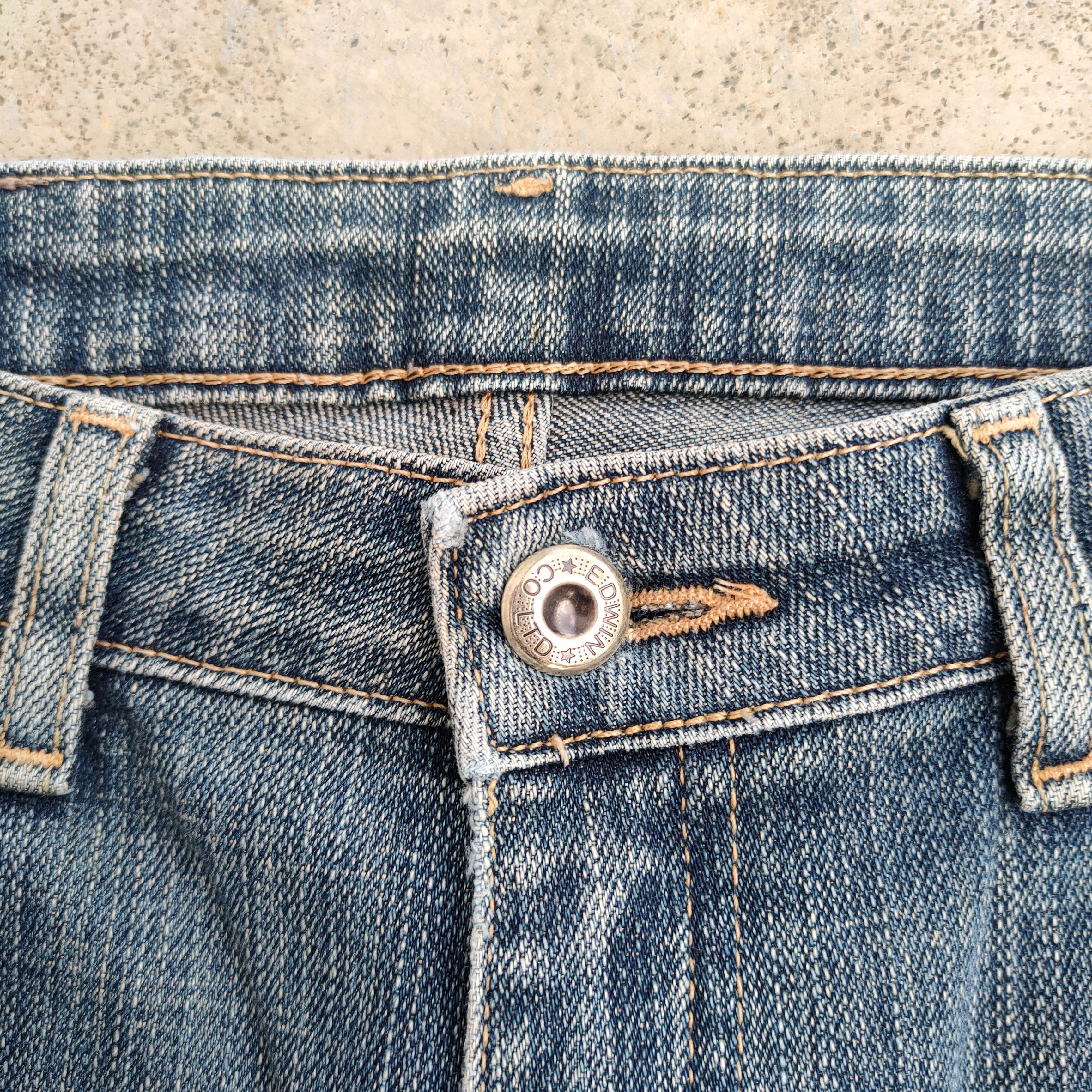 Edwin × Jean × Vintage VINTAGE MISS EDWIN WOMEN BOOTCUT FADED JEANS DENIM PANTS Size US 29 - 5 Thumbnail