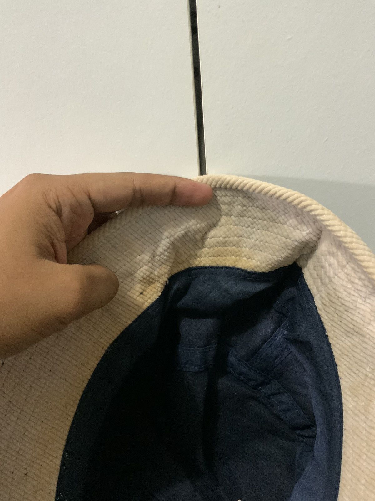 Japanese Brand Unbranded Corduroi Indigo Archive Hat Size ONE SIZE - 8 Thumbnail